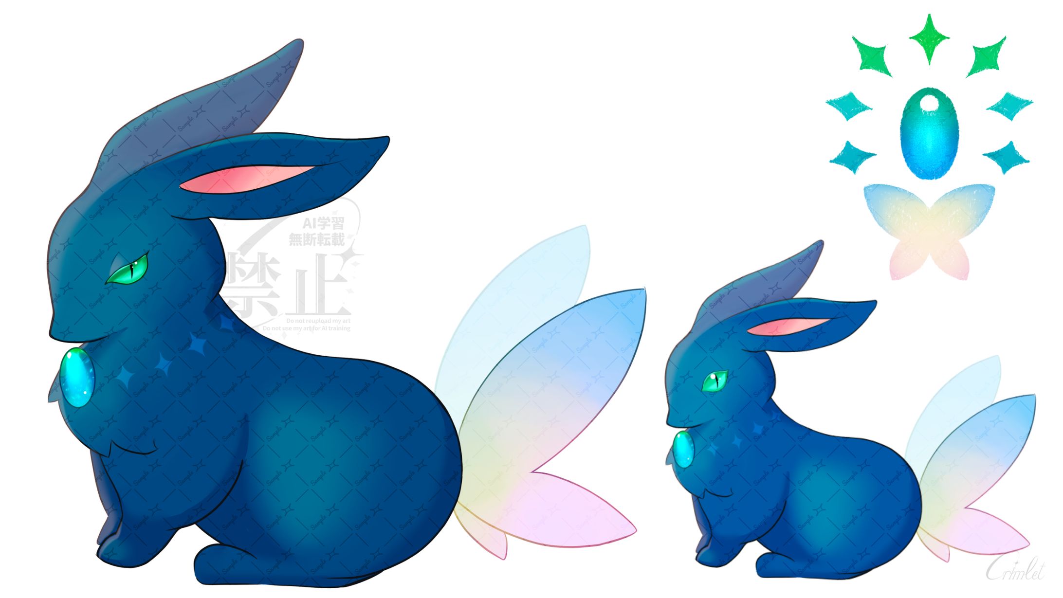 子どもと遊ぶTRPG　キャラクター　シンボルロゴ-1