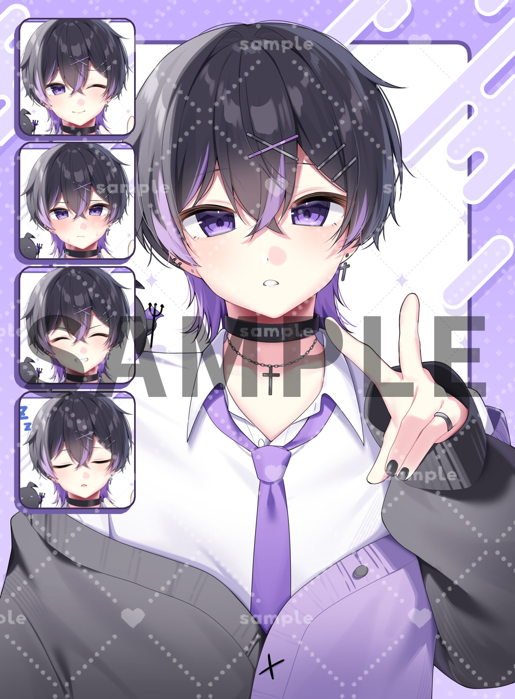 【ご依頼】るぴくん様のブロマイドイラスト-1