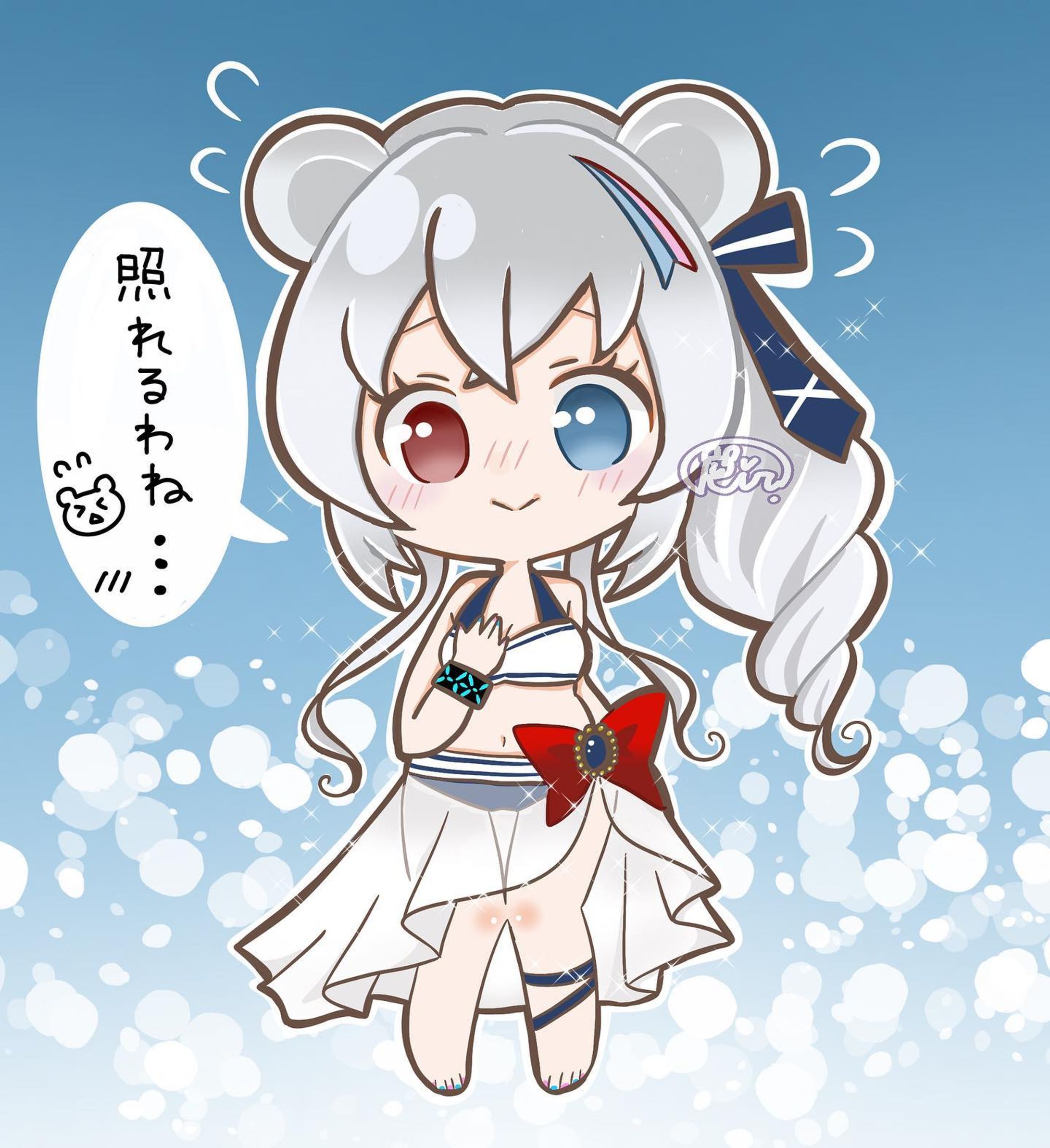 #アークナイツ_ファンアート 
#arknightsfanart 
#アークナイツ 
#arknights 
#明日方舟 
#ロサ 
#早露 
#オリジナル水着-1