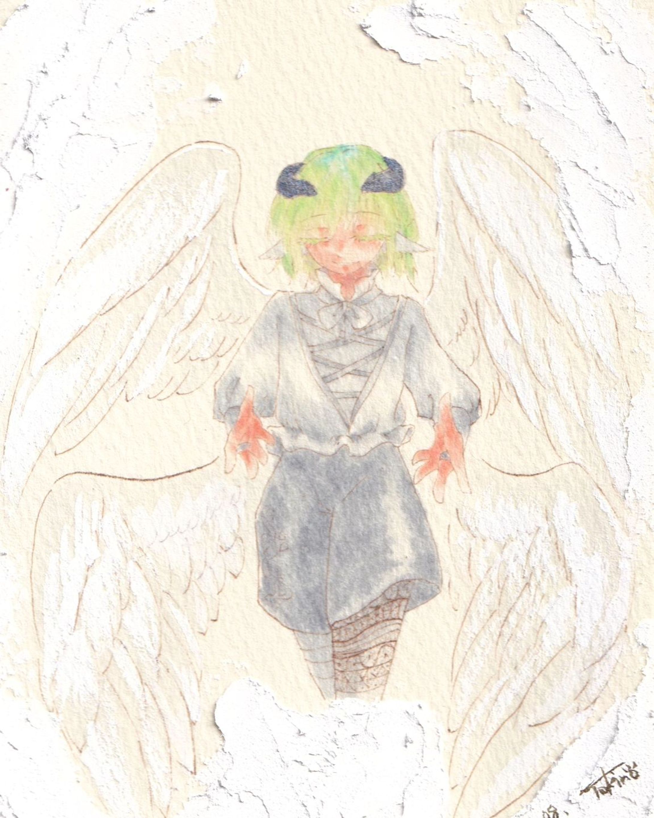 ドローイング
#art #アナログイラスト-1