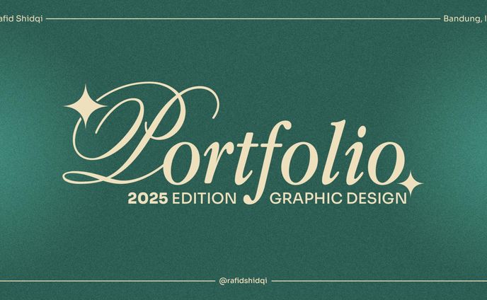 Portfolio 2025 - Rafid Shidqi