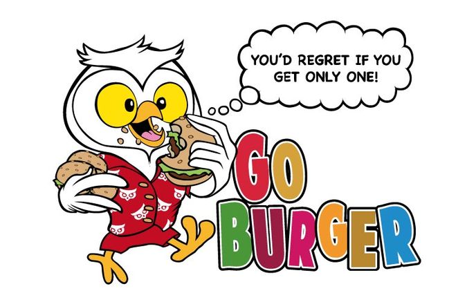 GO BURGER 様　ロゴ