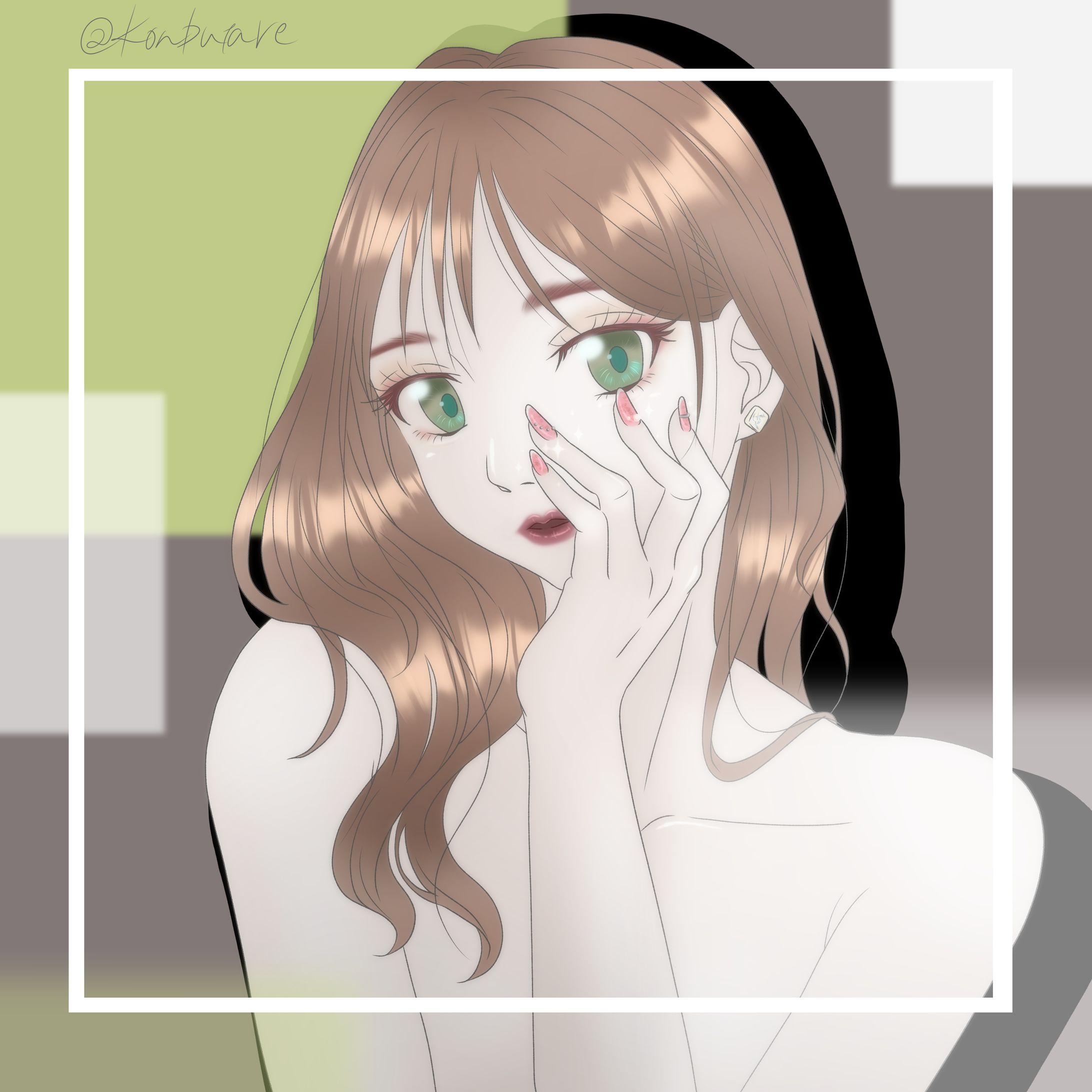 【カラーイラスト】nail-1