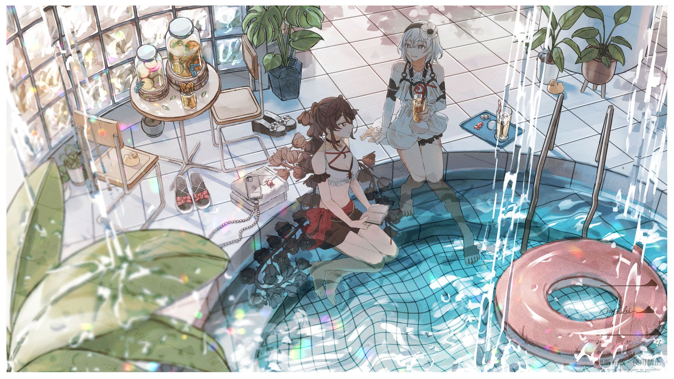 オリジナル 植物の休憩所-1