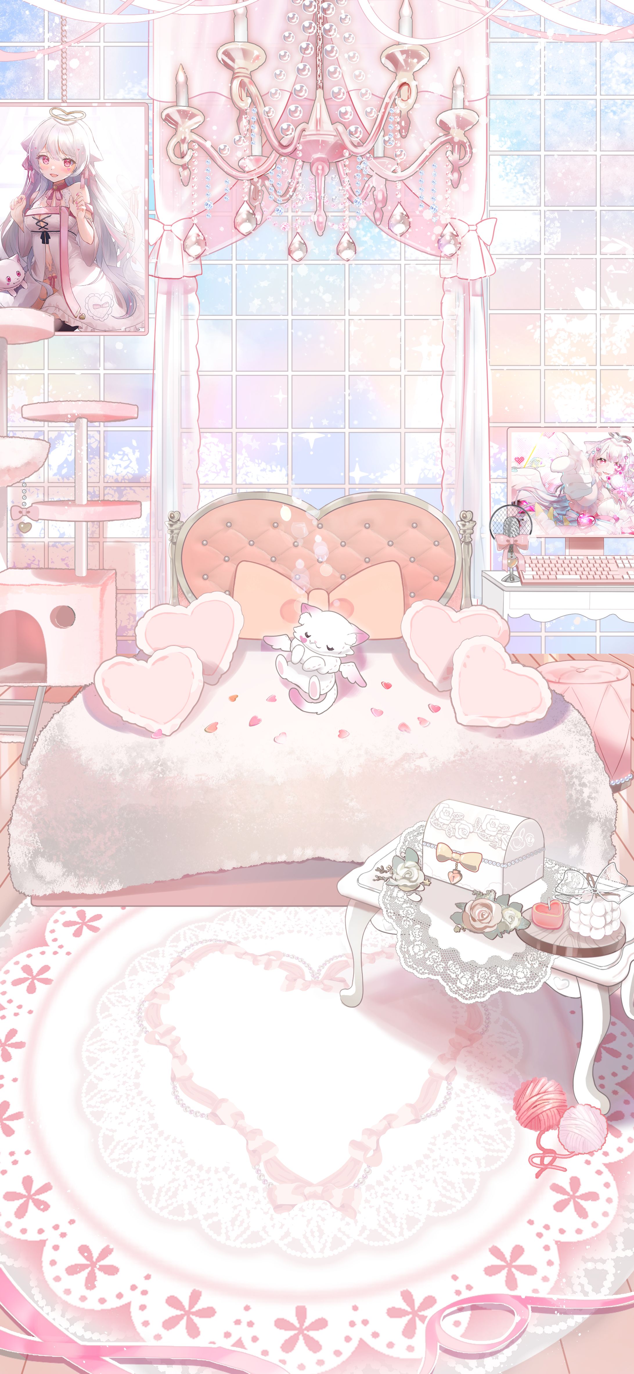 愛白めろにゃ様　IRIAM　配信部屋-1