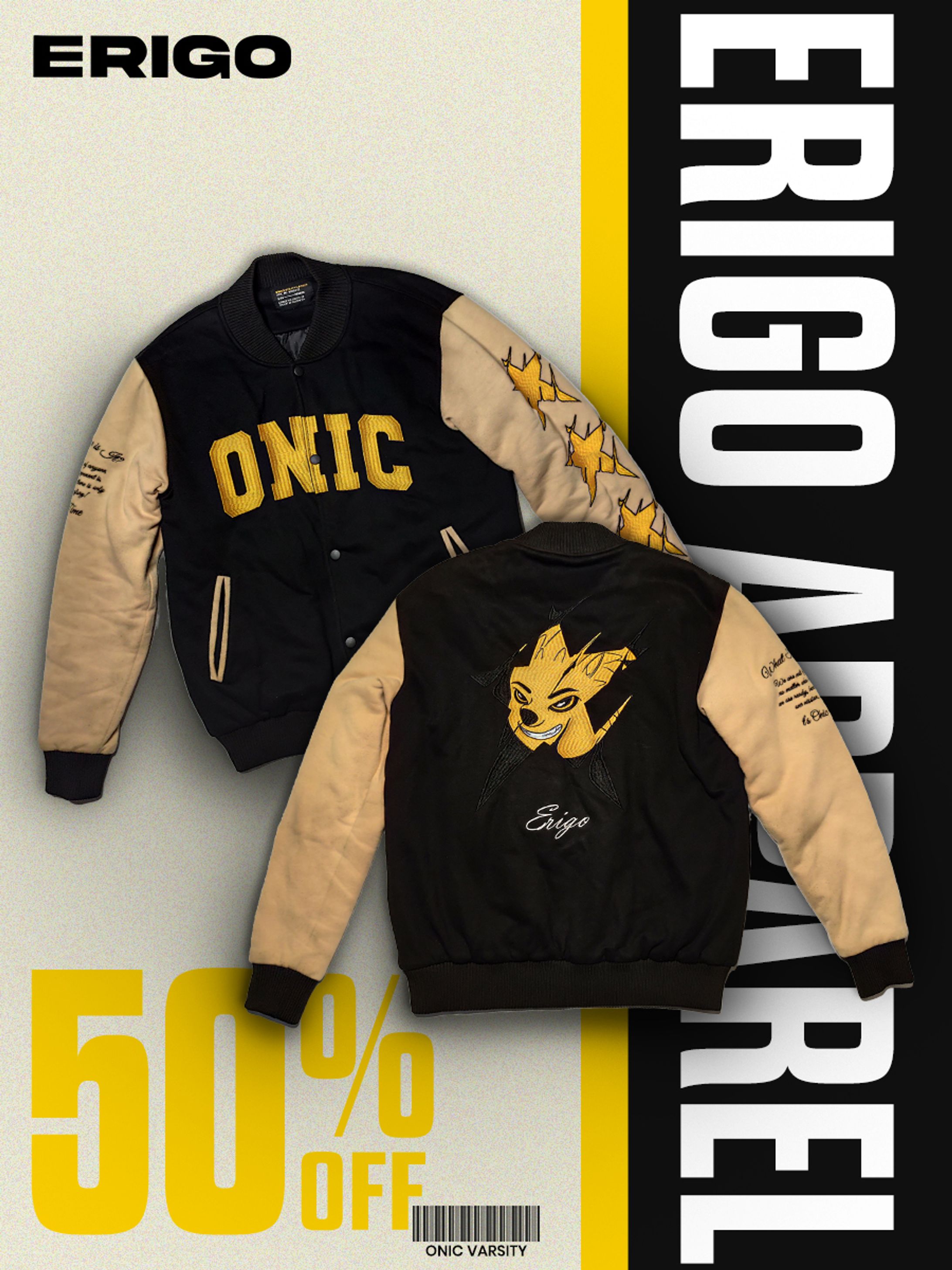 Poster Design - Erigo Apparel-1