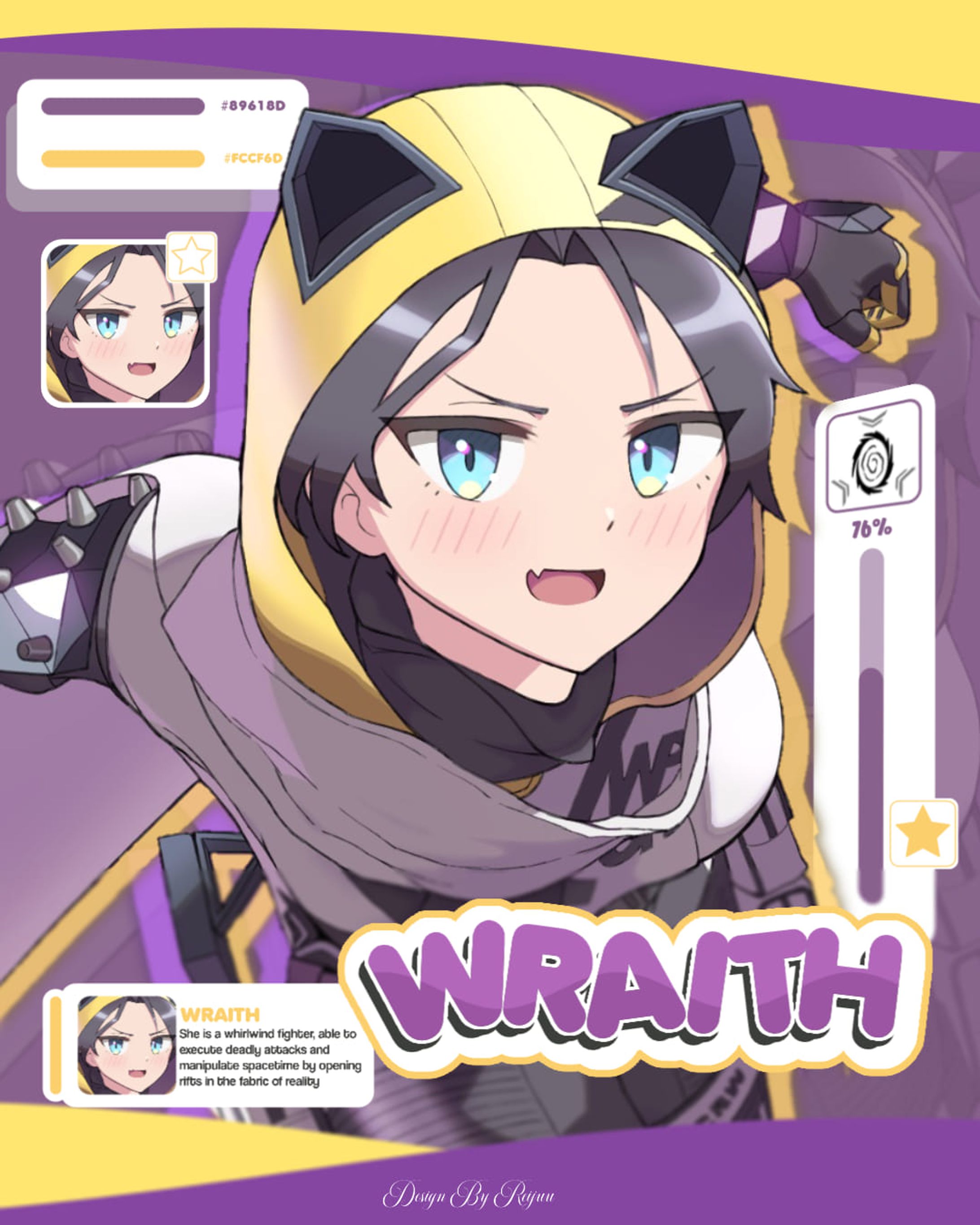 [Anime Poster Design] - Wraith-1