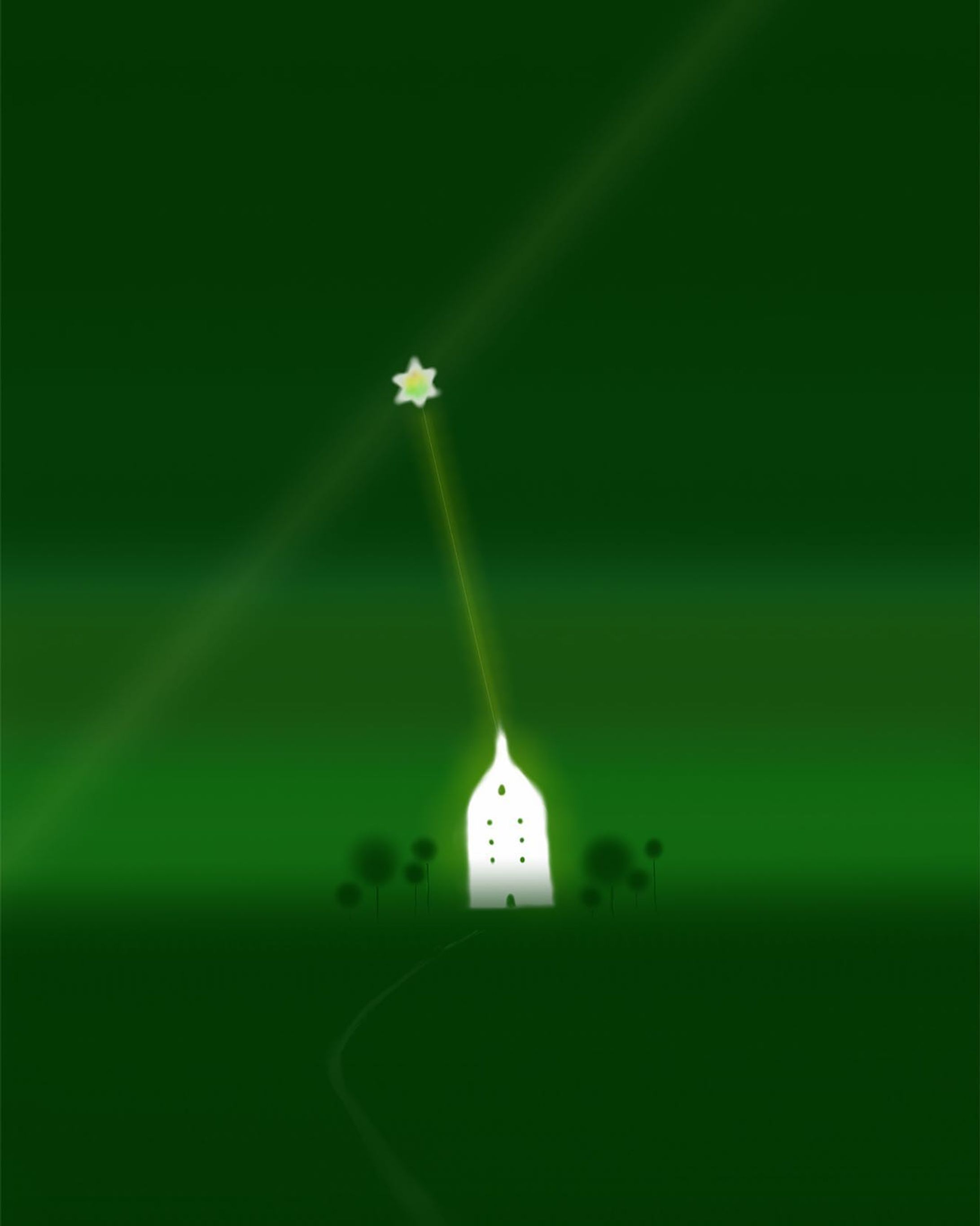 いつか出会う世界
緑の季節（前に住んでた家）

#illustration
#キリトリセカイ-1