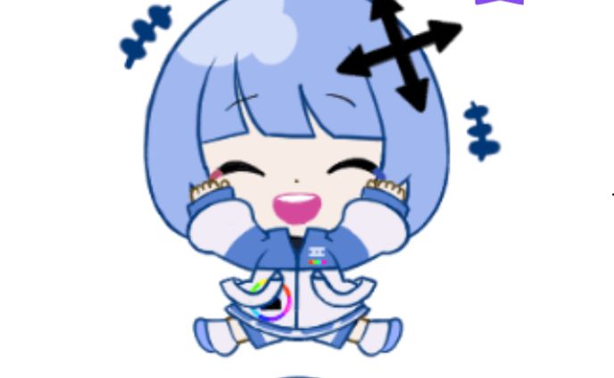 わくわくてくてくちゃんスタンプ