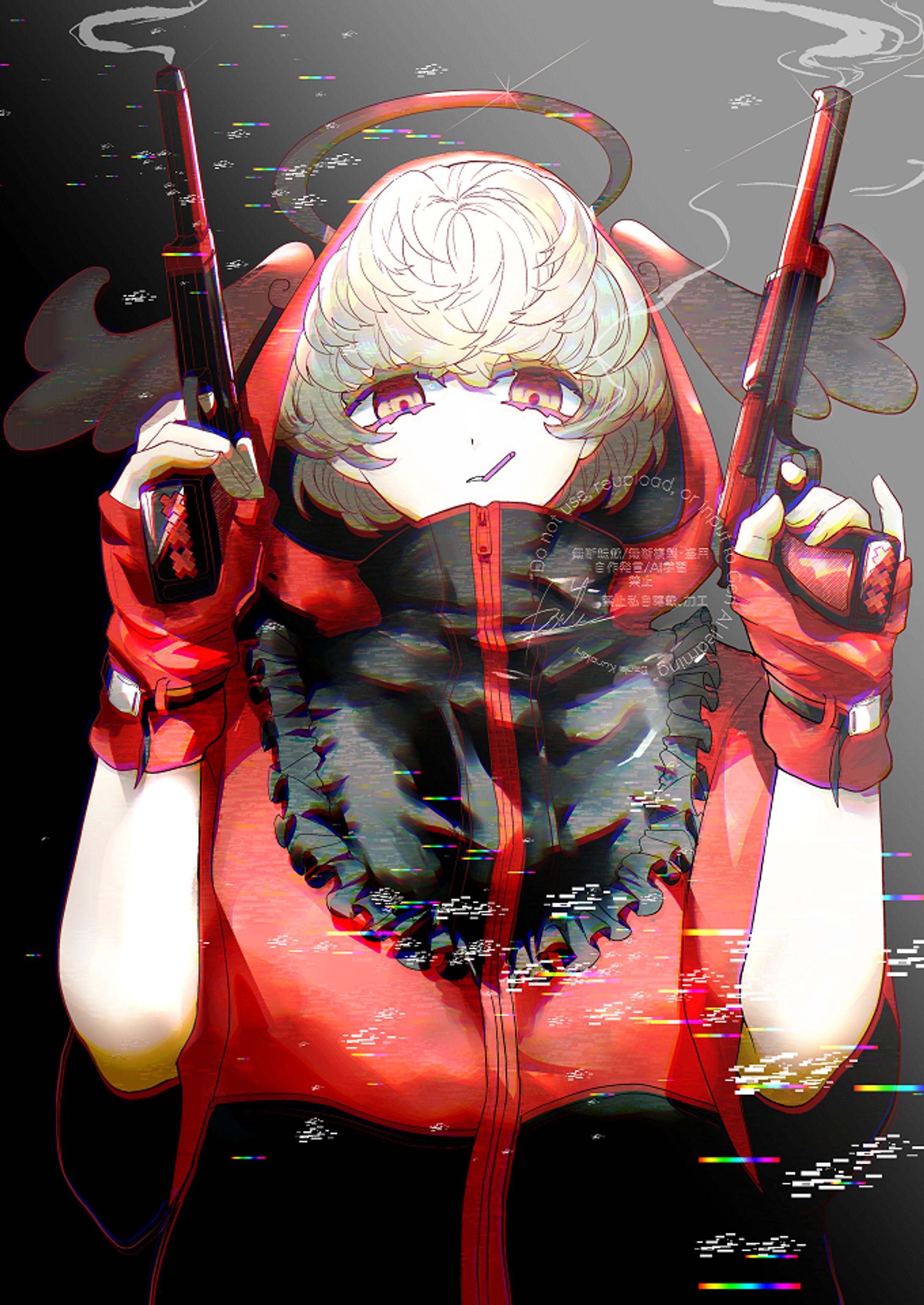 堕天使界隈イラスト（習作）-1