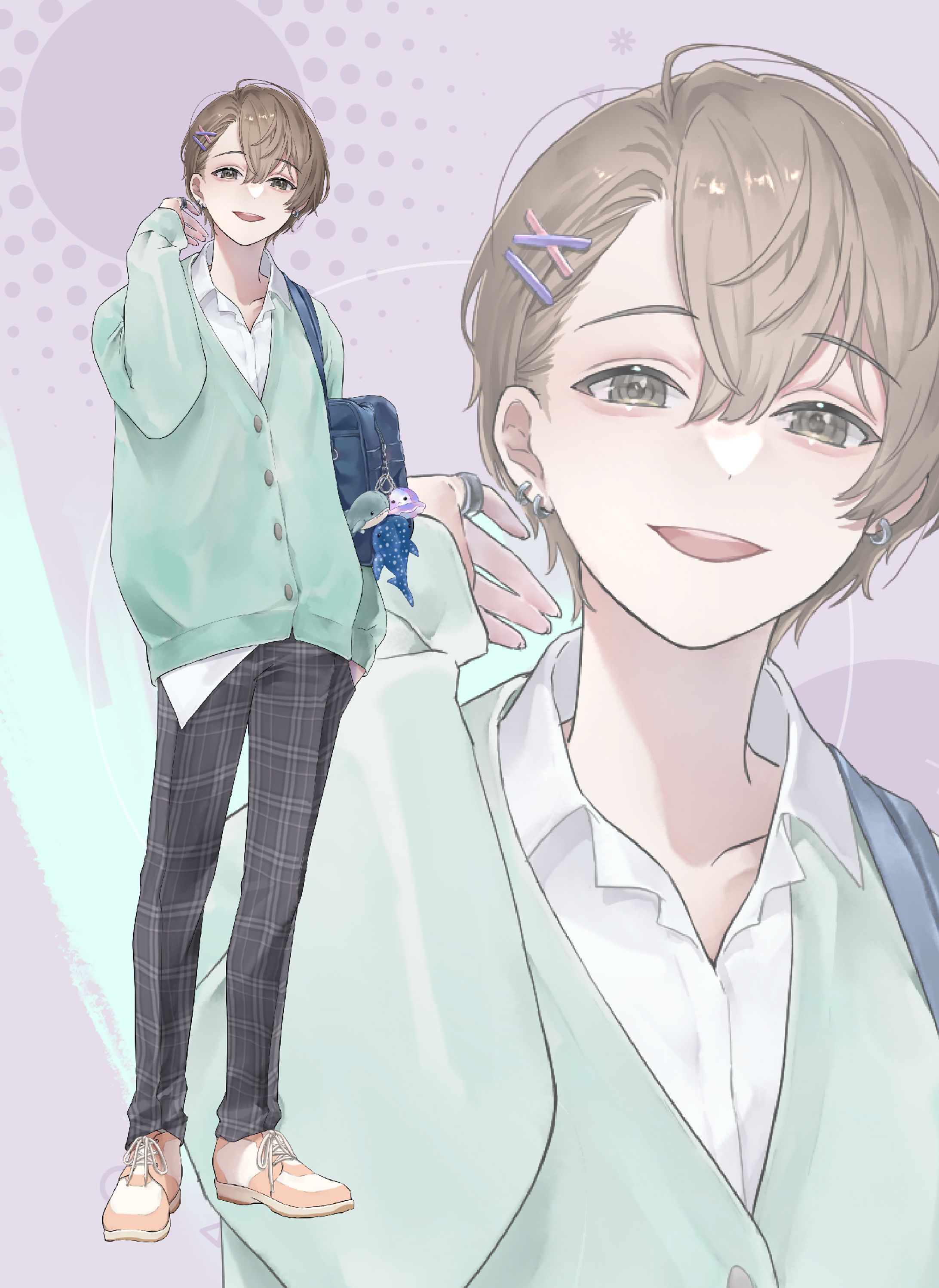 男子学生立ち絵-1