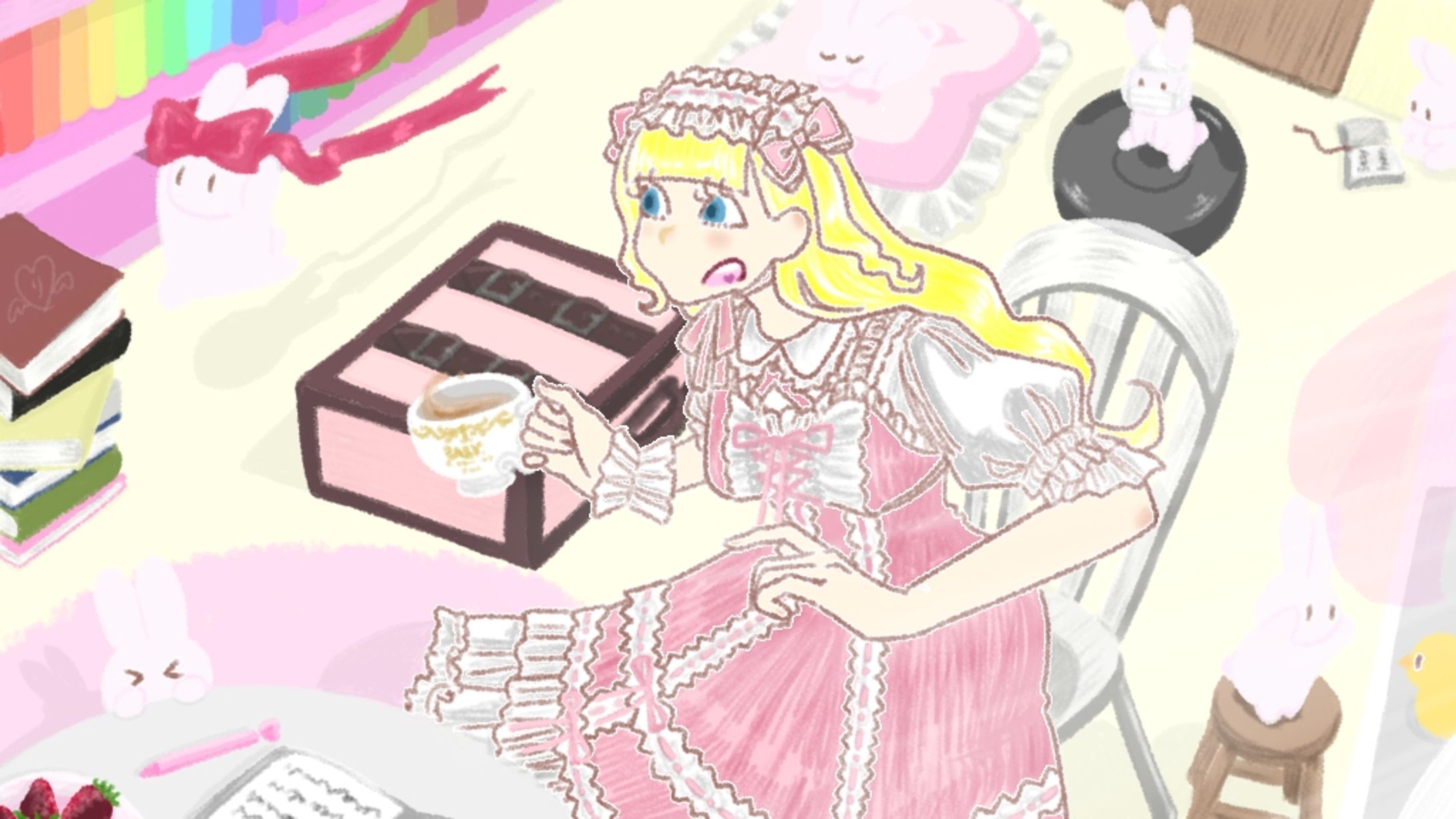 ロリータを着た女の子-1