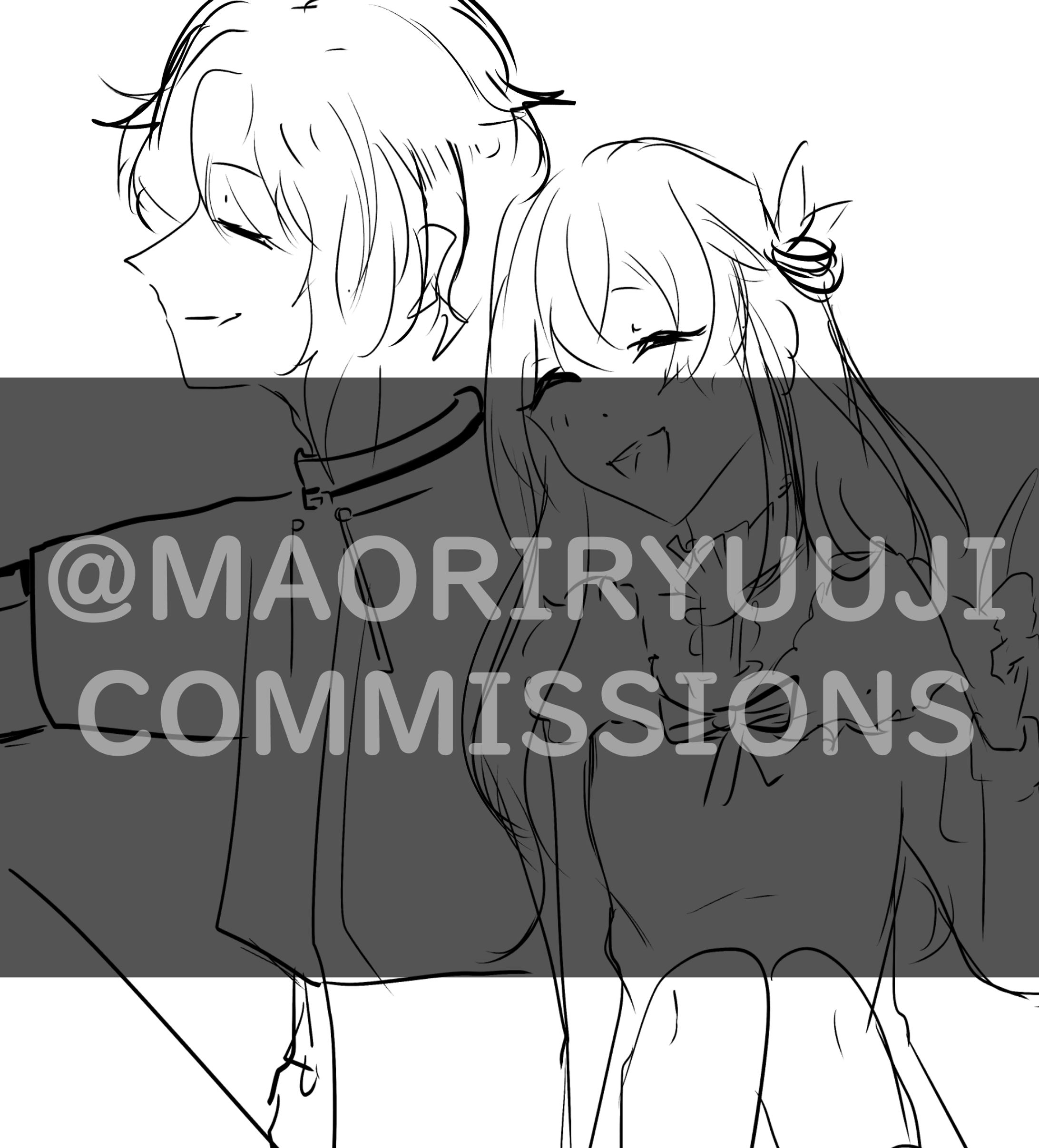 PENCIL SKETCH COMMISSIONS LOG 1-1