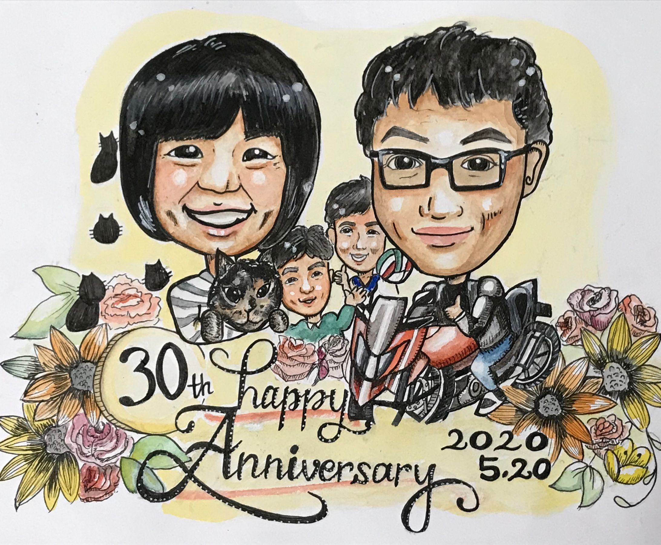 【似顔絵イラスト】-1