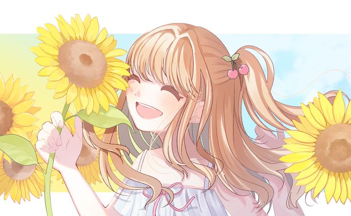 ひまわり畑