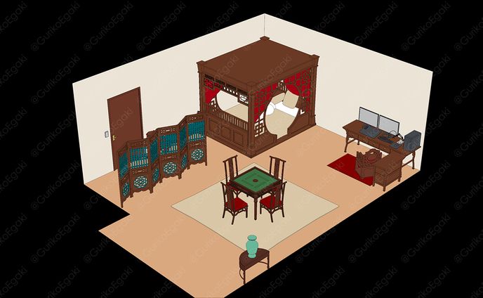 犬山たまきさんの麻雀部屋・コンセプトイメージ