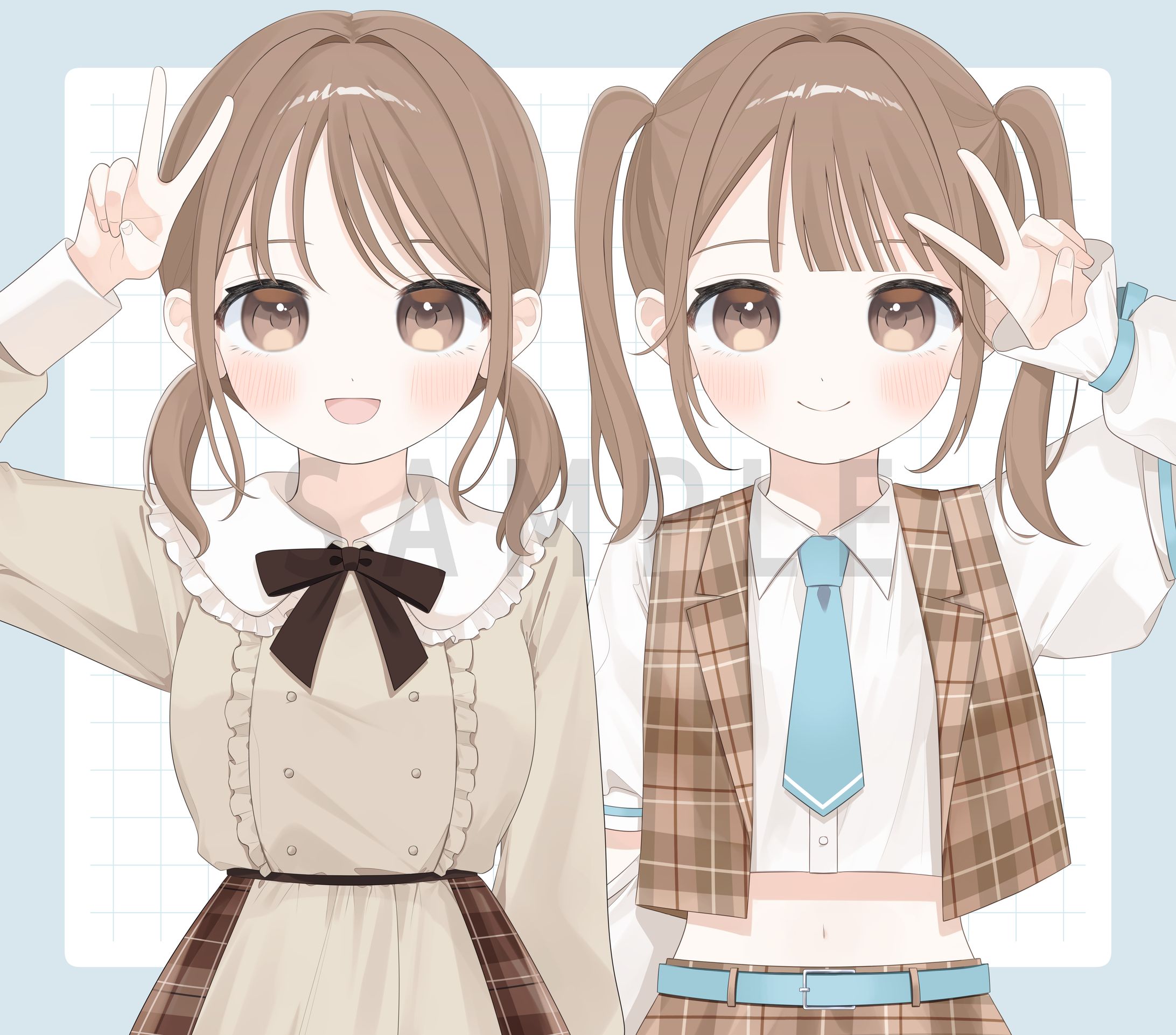 【お仕事】春田つむぎ様／活動用イラスト-1
