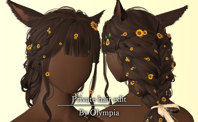 Hair edits (Mashup/Hat compat)