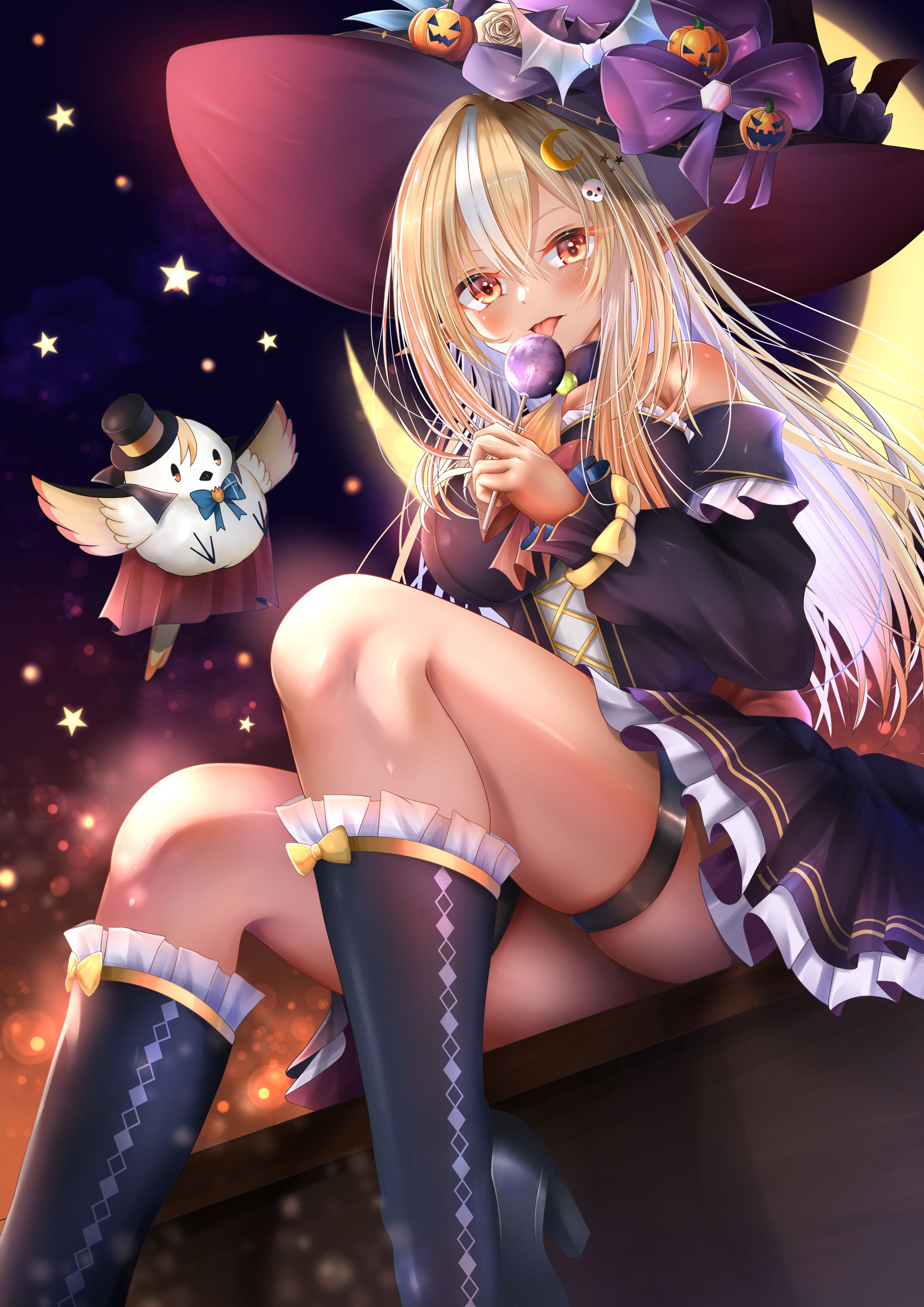 ホロライブ 3期生 不知火フレア様 ハロウィン企画イラスト-1