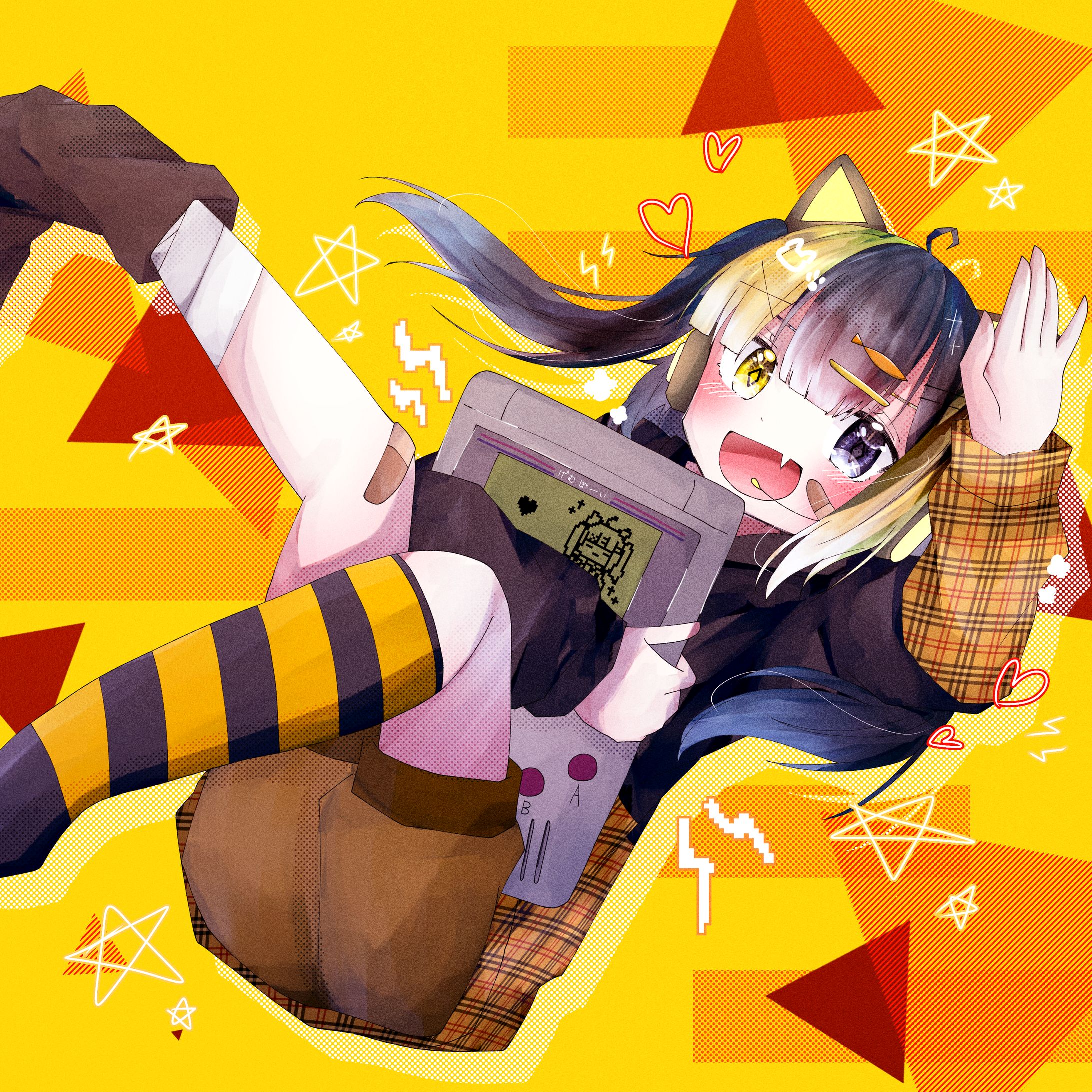 Nekomanma様主催 「CHIPTUNICS」 ジャケットイラスト-1