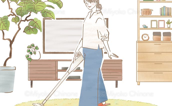 お部屋のお掃除（オリジナル）