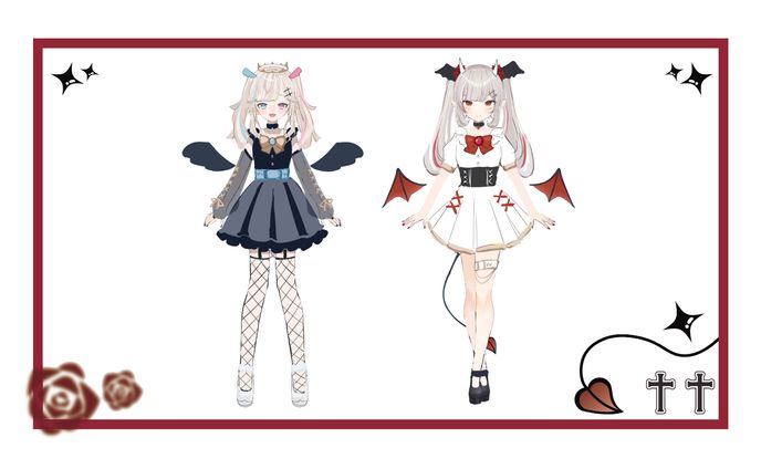 歌ってみた　衣装デザイン　デビルじゃないもん