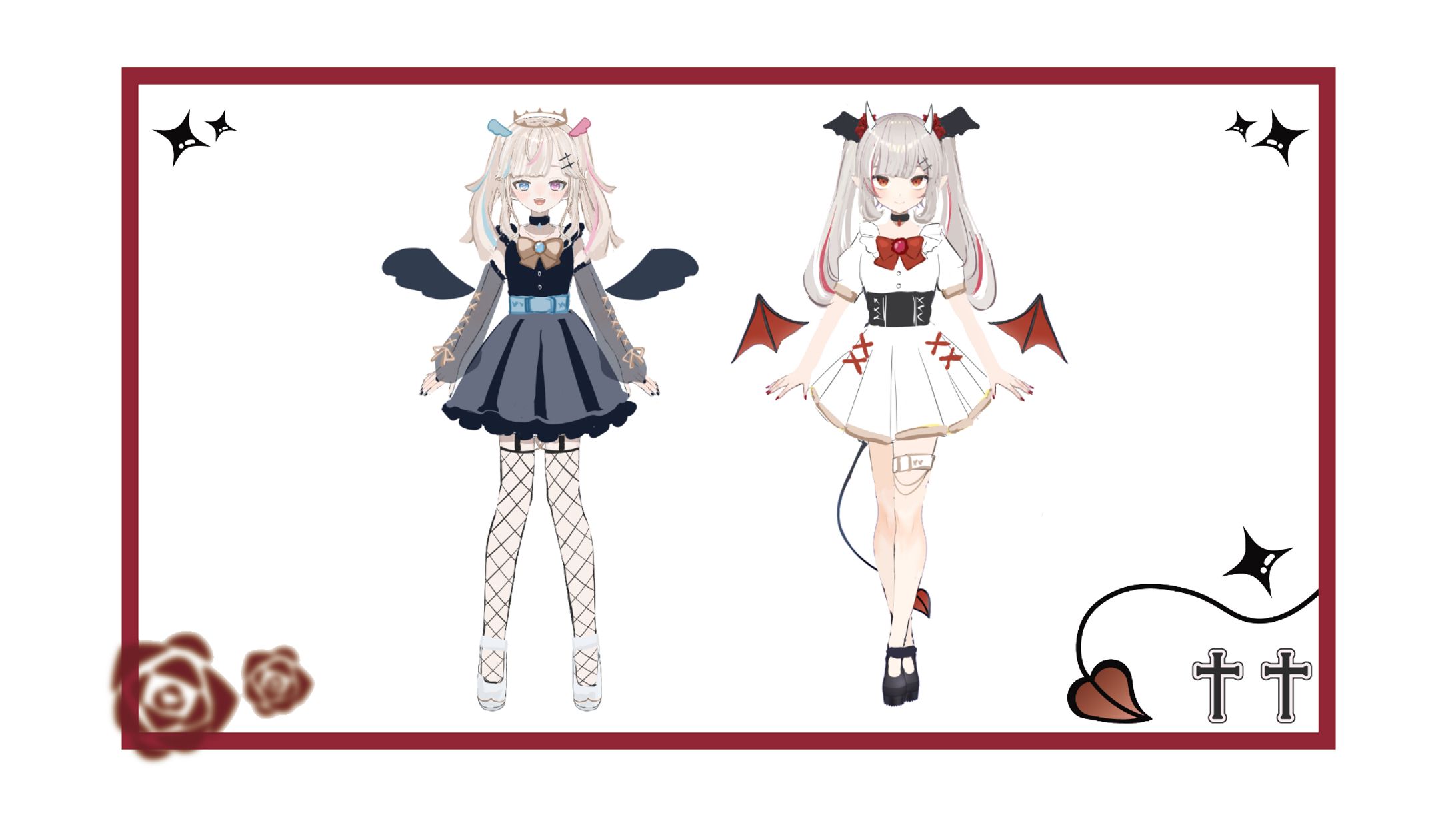 歌ってみた　衣装デザイン　デビルじゃないもん-1