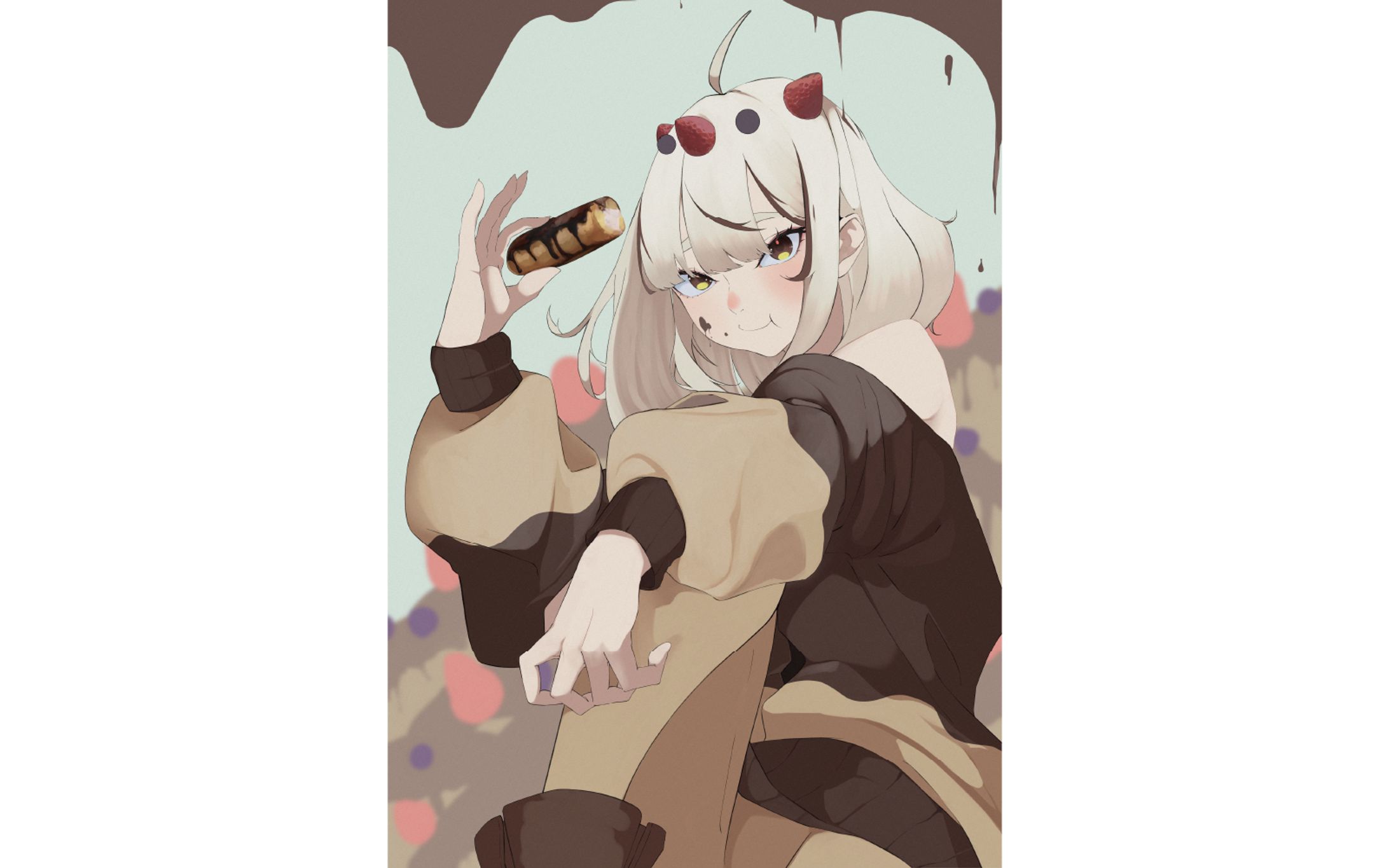 【お菓子擬人化イラコン】エクレア-1