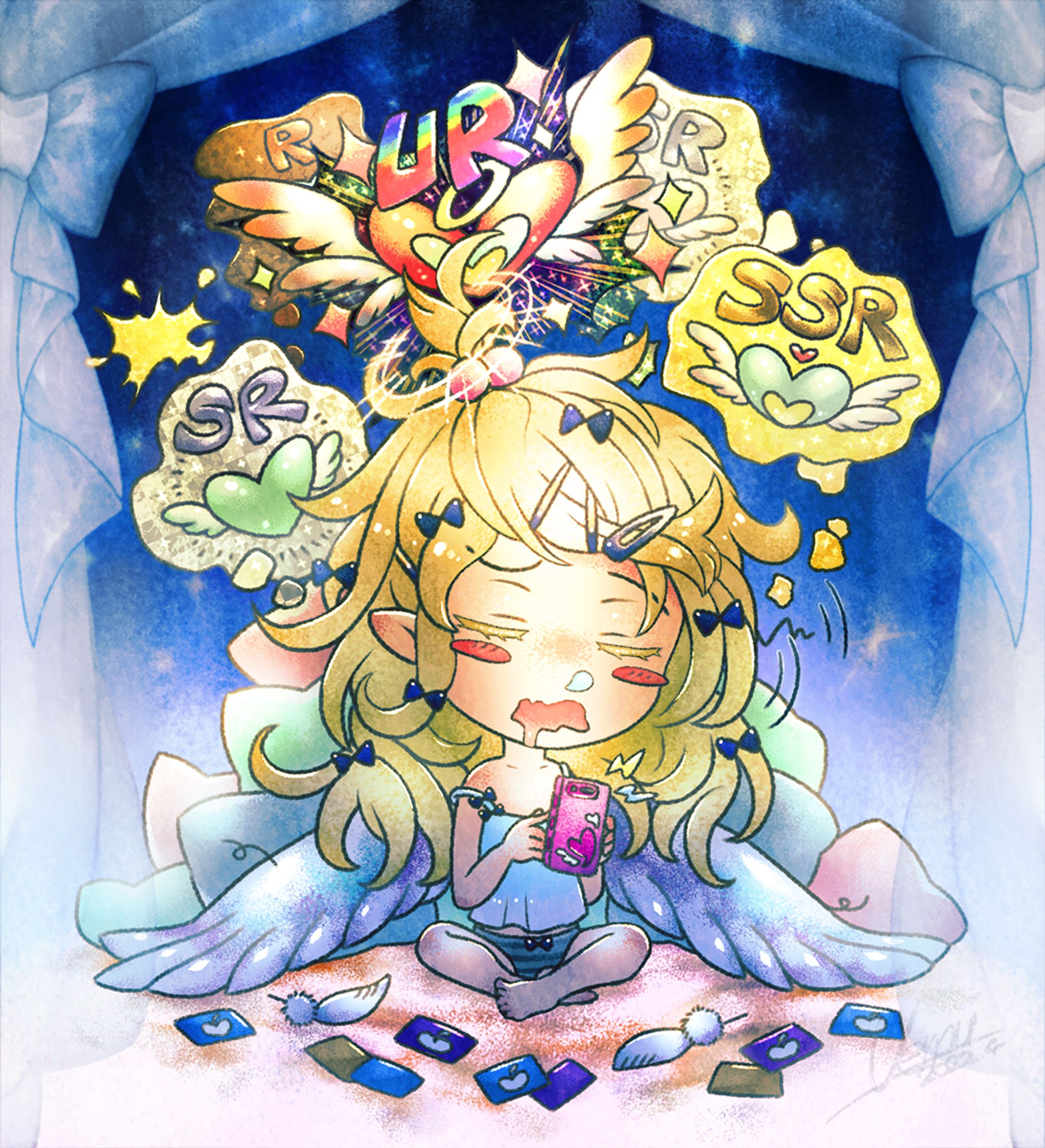 ソシャゲ廃の天使ちゃん-1