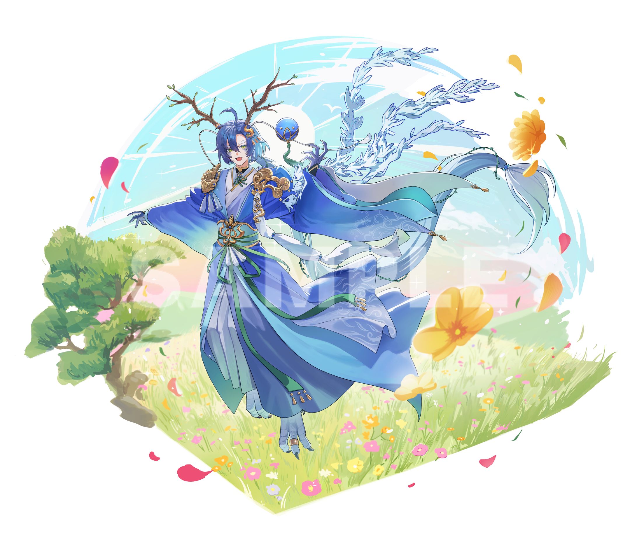 キャラクター全身イラスト-1