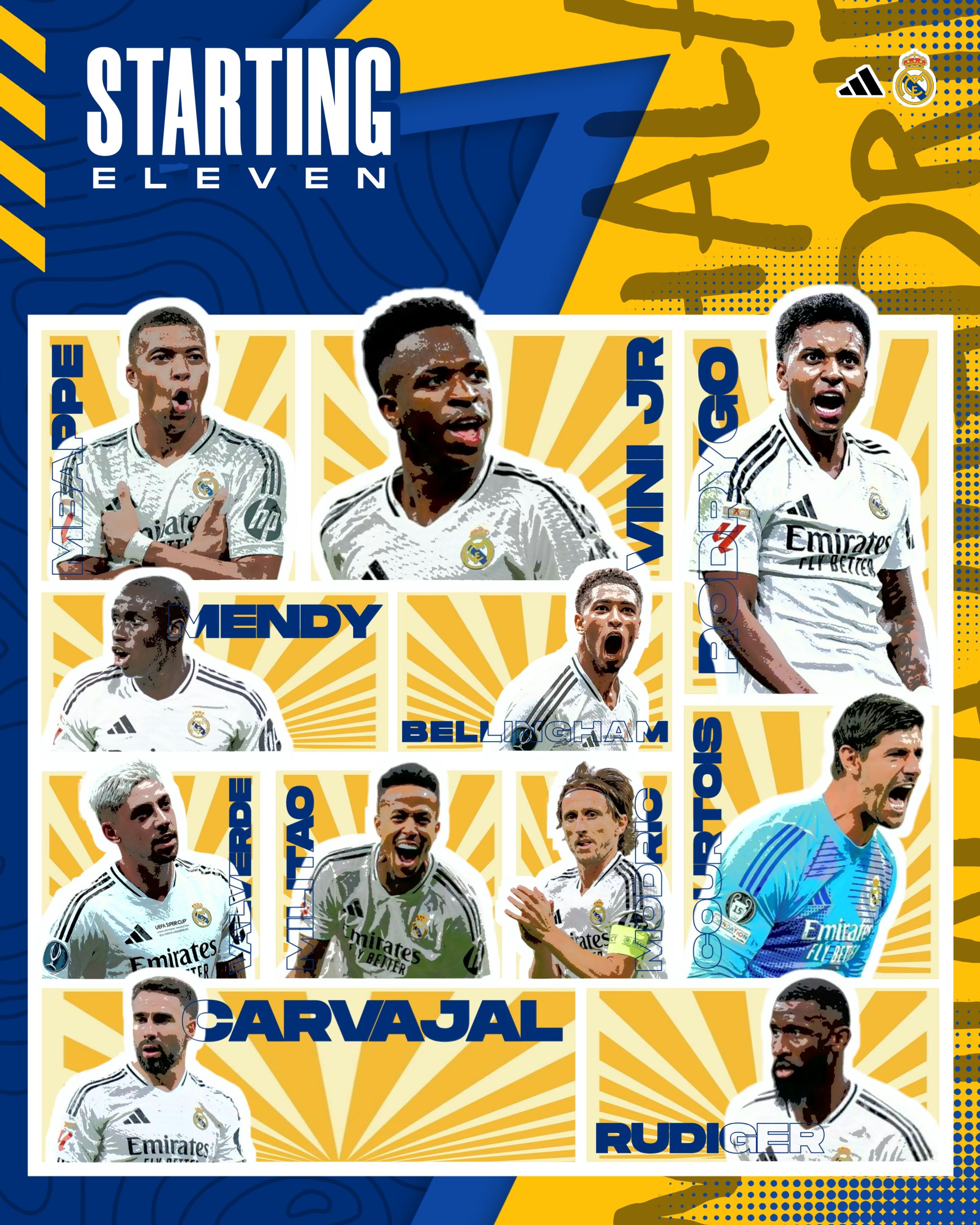Real Madrid starting eleven-1