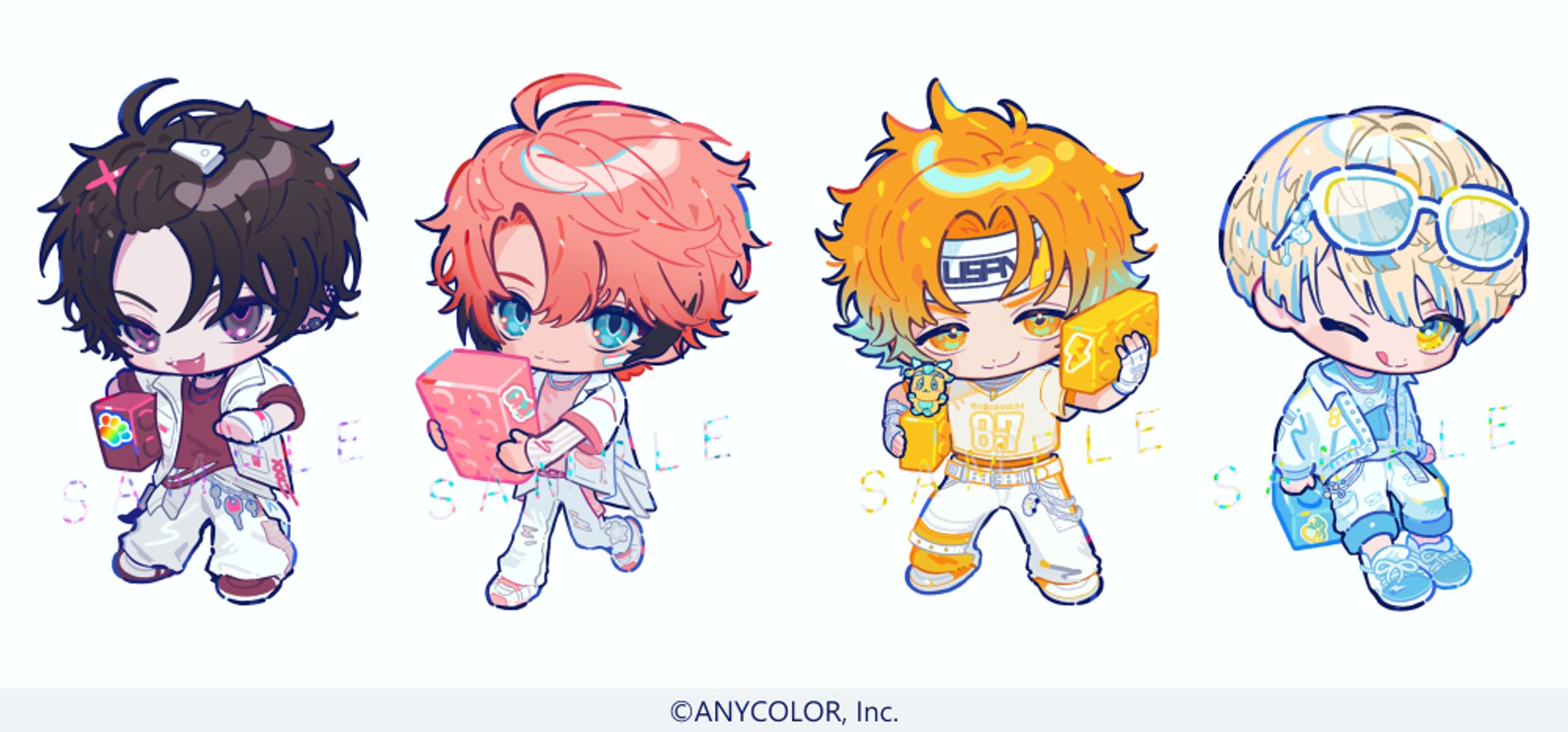 にじさんじ『Oriens 3rd Anniversary』ミニキャライラスト│ ANYCOLOR株式会社様-1