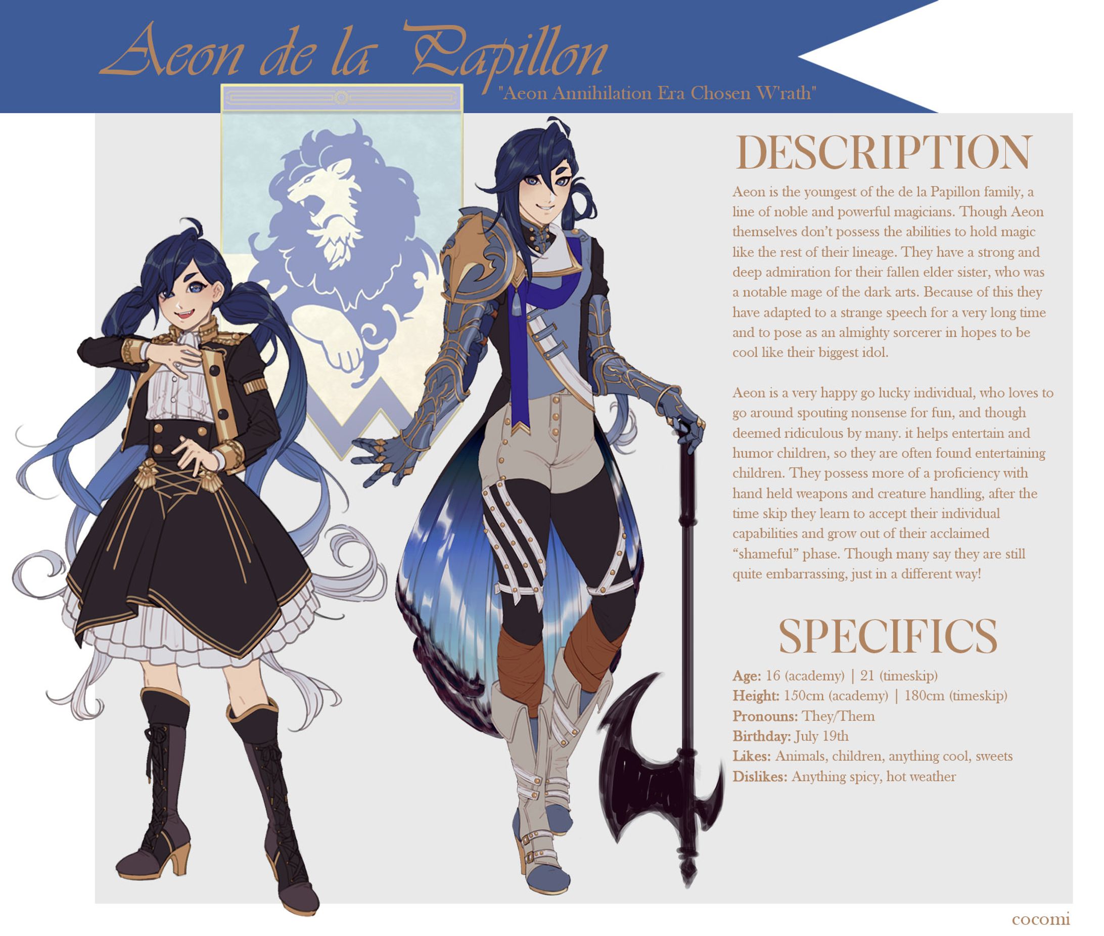 OC design Aeon-1