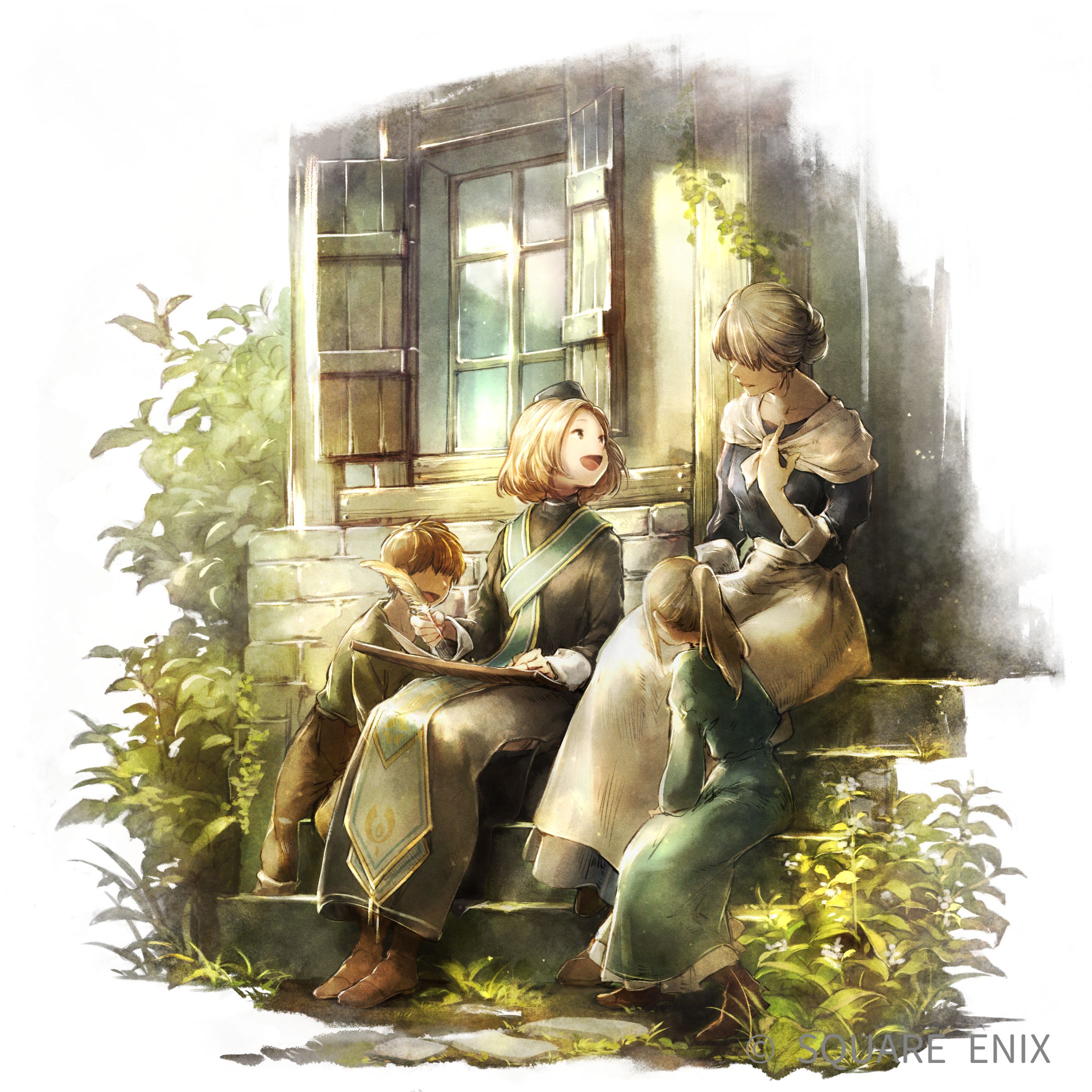 【大陸の覇者】キャラクターイラスト　SQUARE ENIX様-1