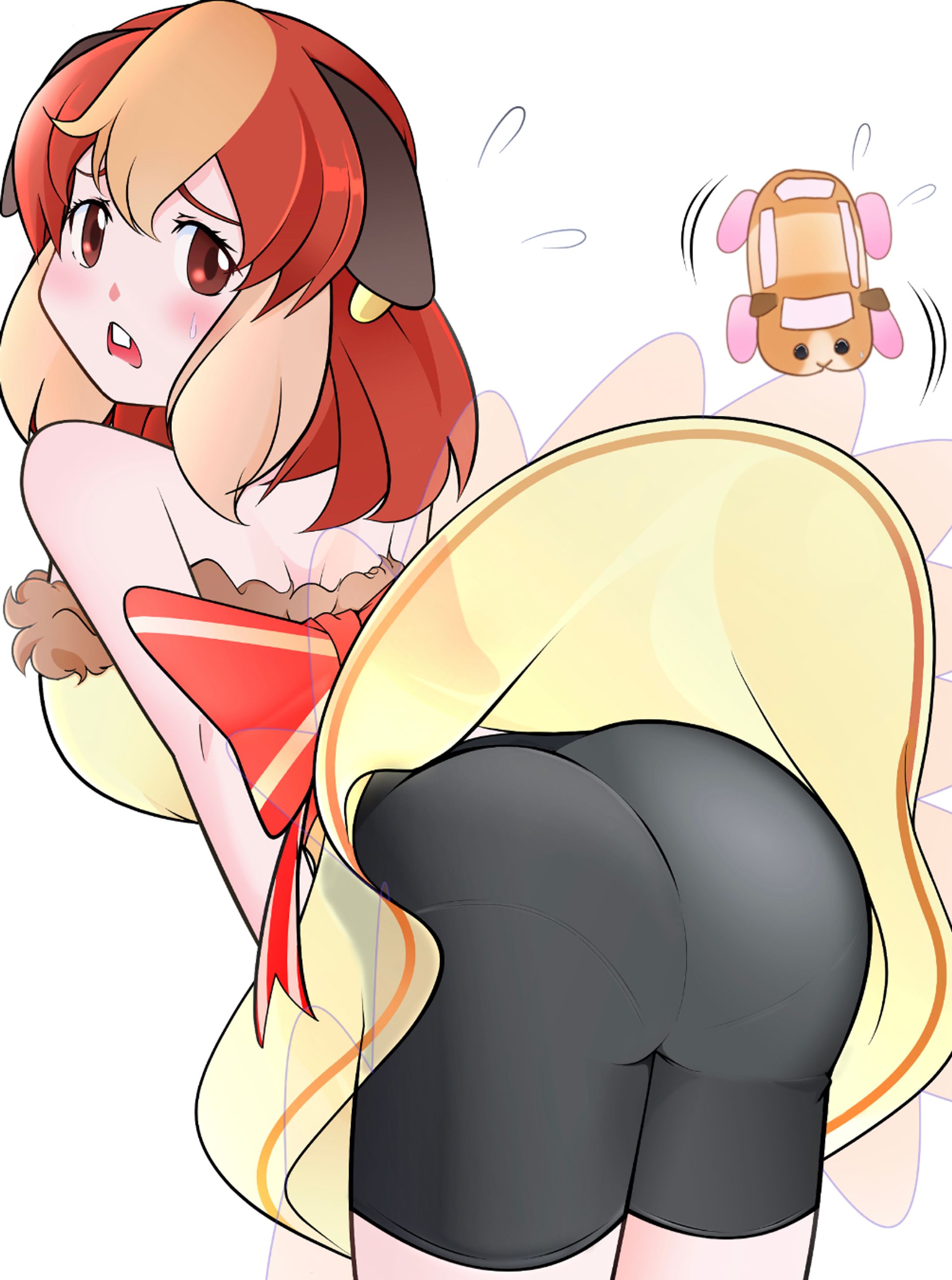 二次創作イラスト　モルカー　もるみちゃん-1