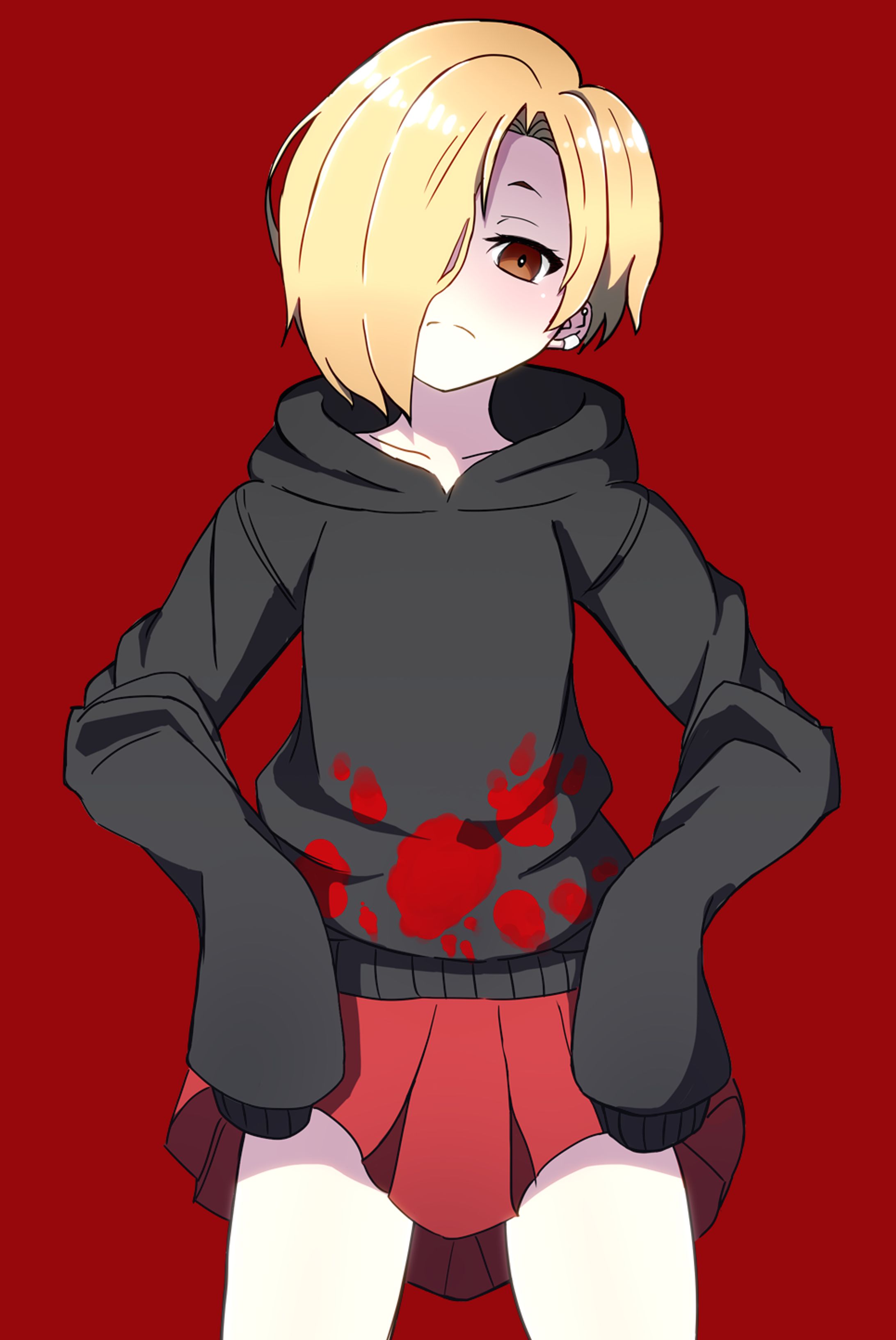 嫌な顔してるけどパンツを見せてくれそうな白坂小梅-1