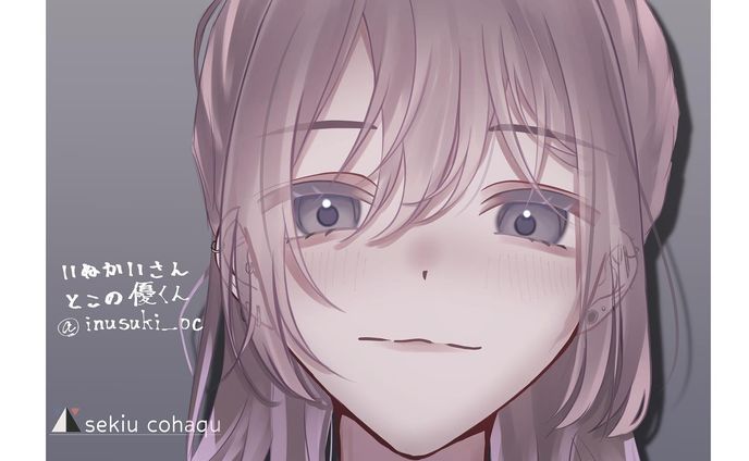 いぬかいさんのとこの優くんお借りしました
 #イラスト
 #かわいい
@inukai_oc 
※無断転載無断使用AI学習禁止※