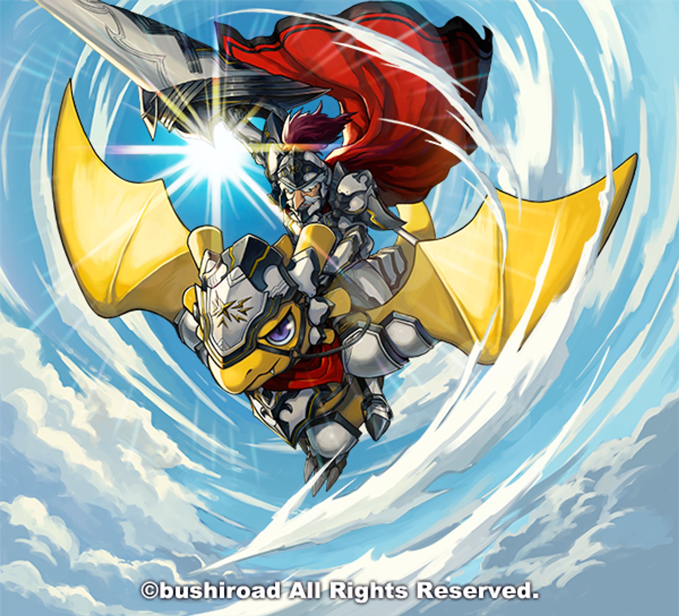 【バディファイト】雷天の聖騎士 エル・キホーテ-1