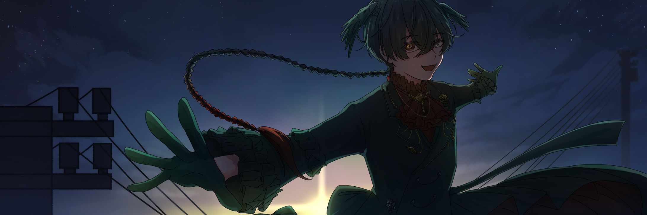 【実績】八咫様 一枚絵・ヘッダーイラスト-1