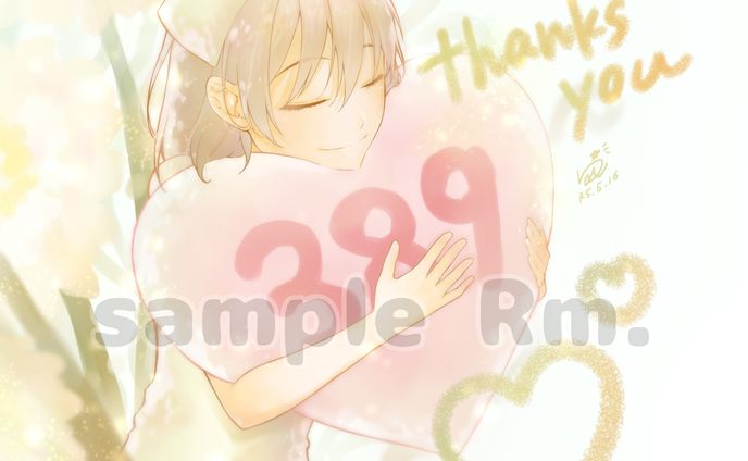 【 オリジナル 】フォロワー様　お祝いイラスト