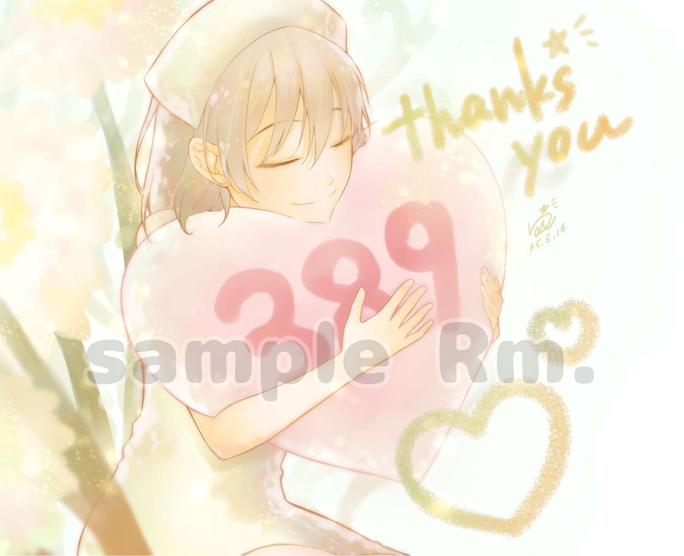 【 オリジナル 】フォロワー様　お祝いイラスト-1