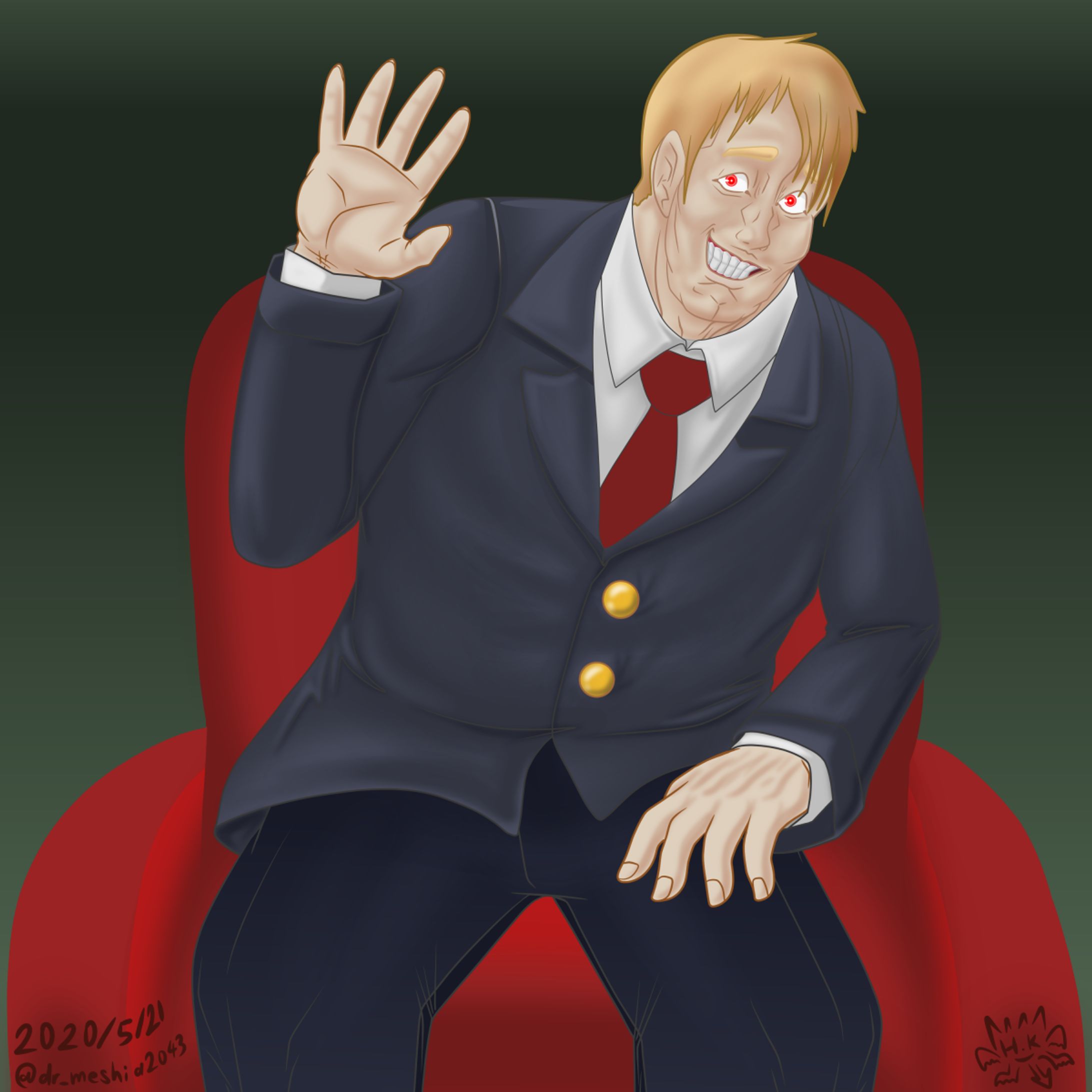 漫画チックな人物イラスト-1