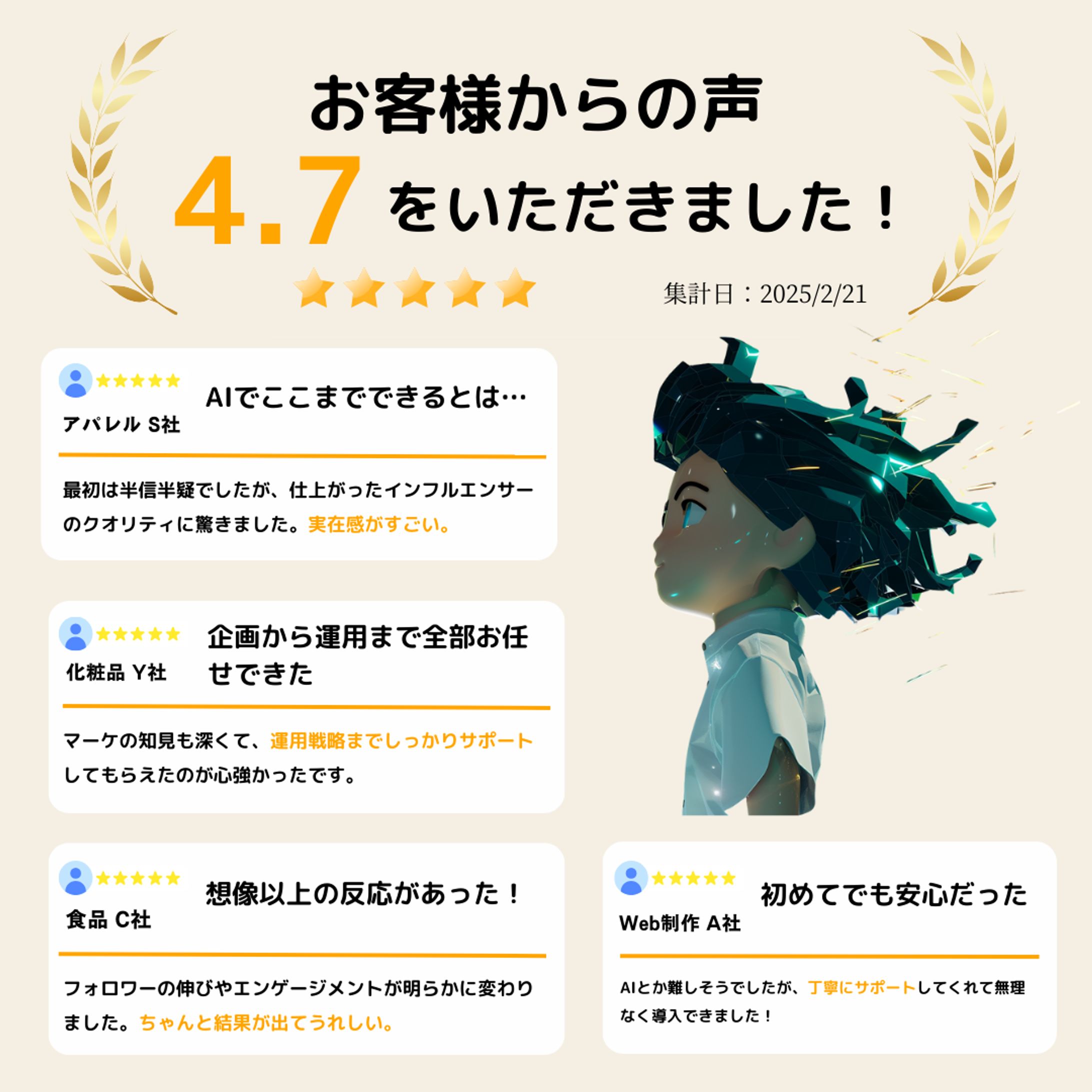 お客様の声、続々！-1