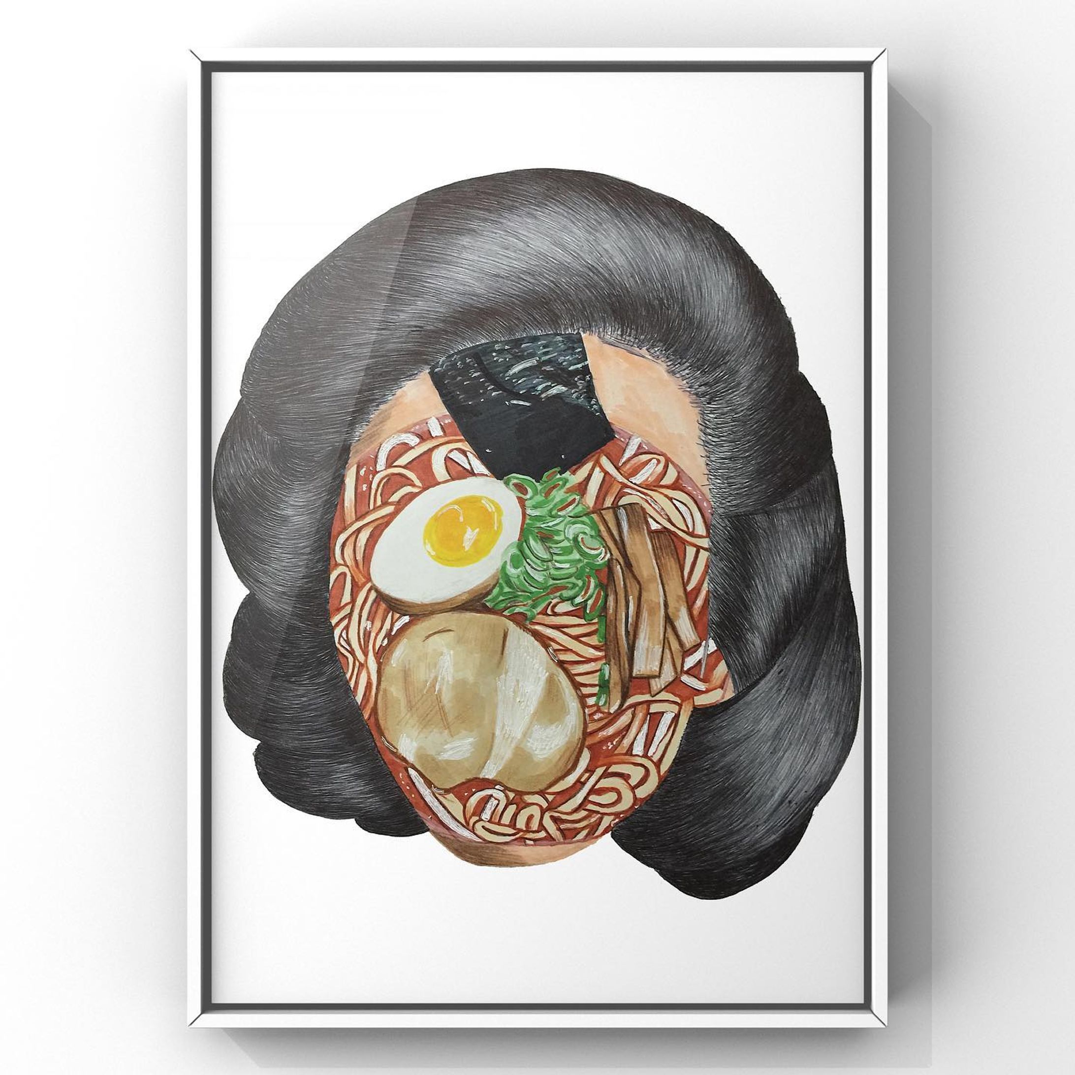 Ballpoint pen drawing
豚骨ラーメンとチャーシューは食べれない人の絵

Louis Cole待望の新しいアルバムが発売されたから聴いている
暫くずっと聴いている

BASE
https://moriokasachi.theshop.jp/

 #suzuri 
https://suzuri.jp/moriokasachiart

#絵
#drawing
#art
#イラスト
#illustration
#surrealism
#アート
#絵描き
#artist
#artwork
#ボールペン画
#moriokasachi
#モリオカサチ
#BASE
#instagramart 
#instagramartist 
#painting
#originalart
#arte
#arts
#artsy 
#artstagram
#artistsoninstagram
#draw
#gallery-1