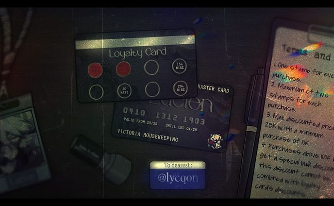 work、loyalty card