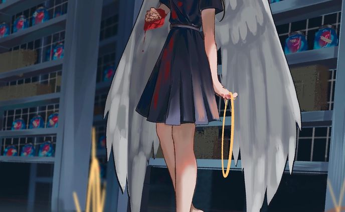 デジタルイラスト、digital artwork