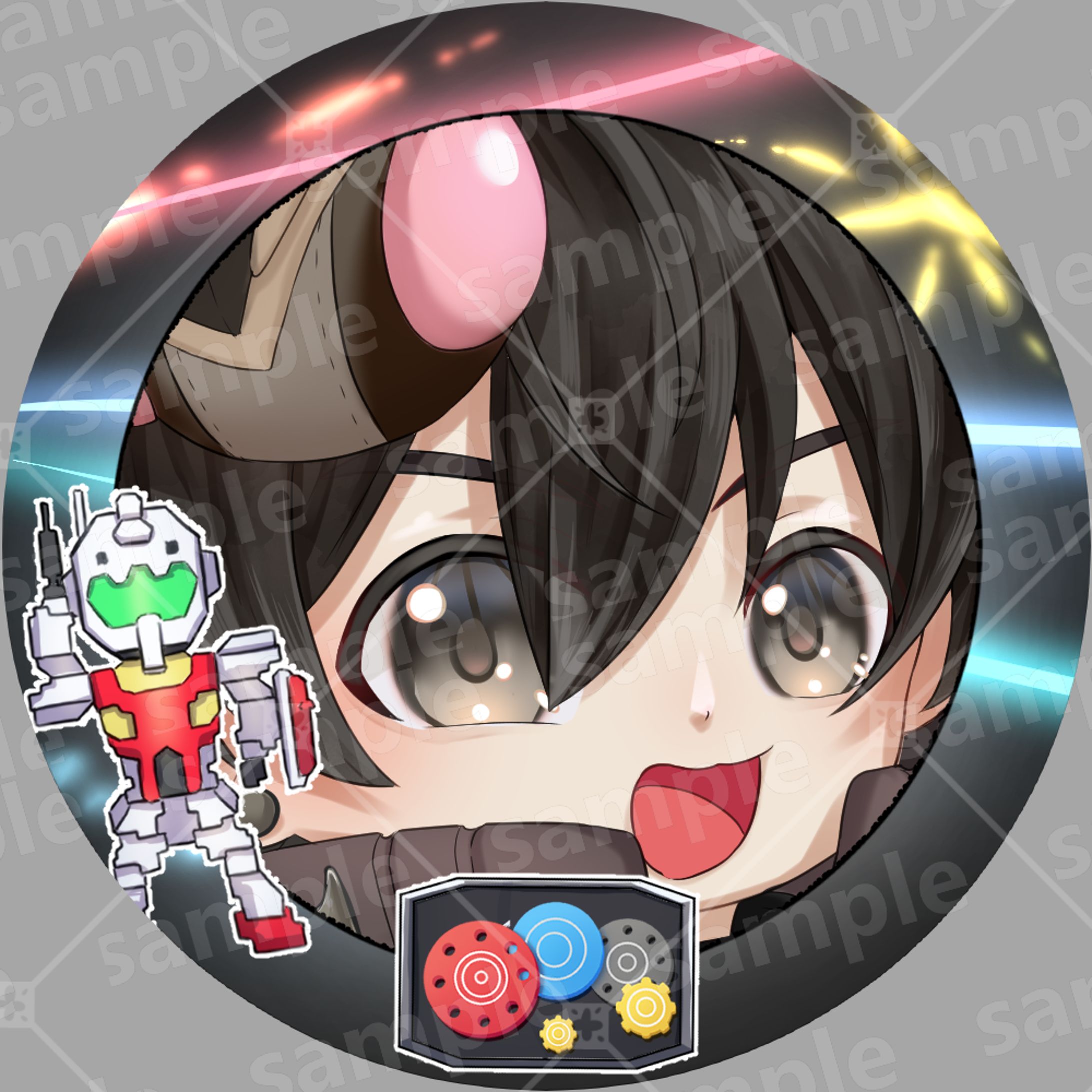 アイコン＋アイコンリング　飛蝗バタ様-1