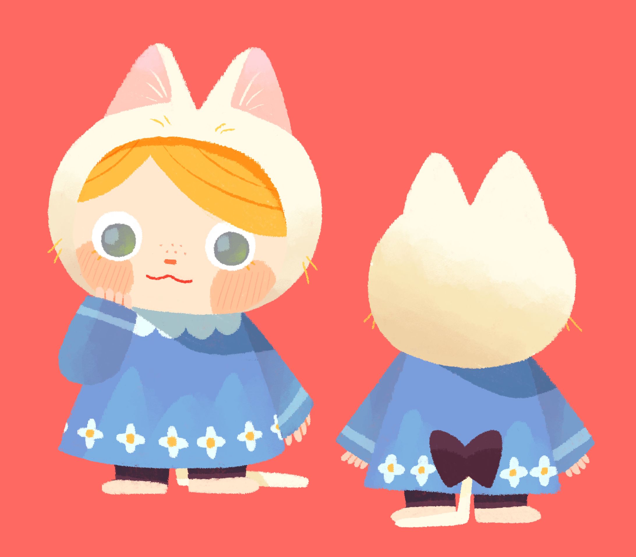 にゃんこな私（キャラデザ）-1