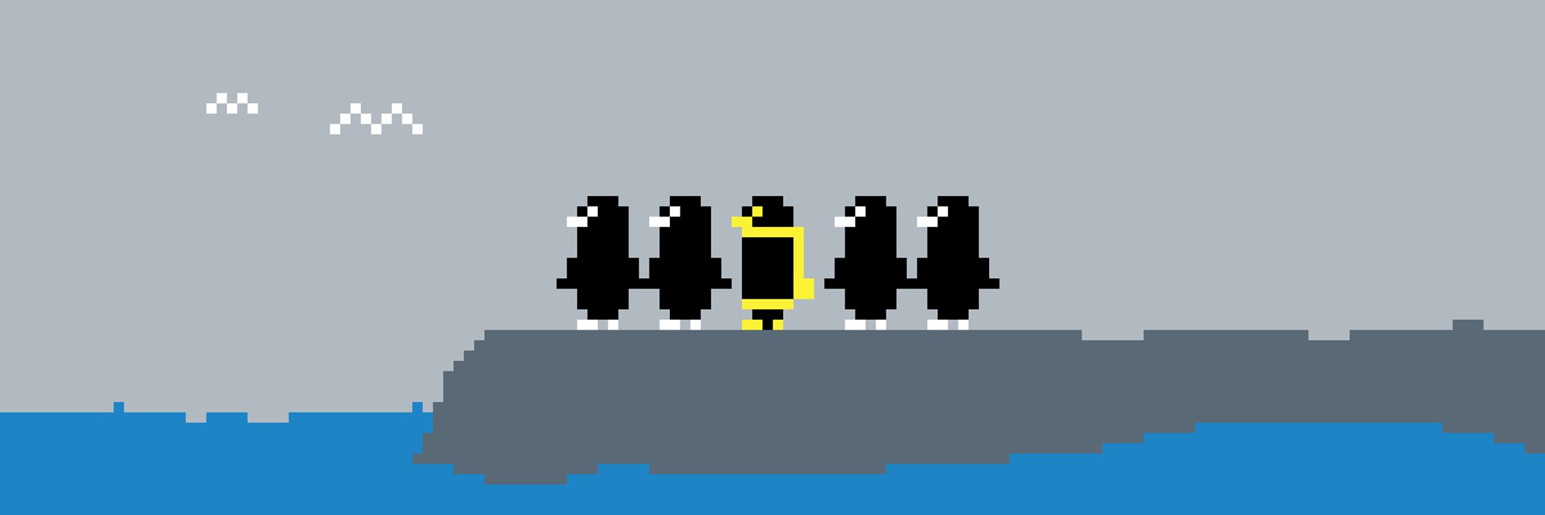 文房具とペンギン-1