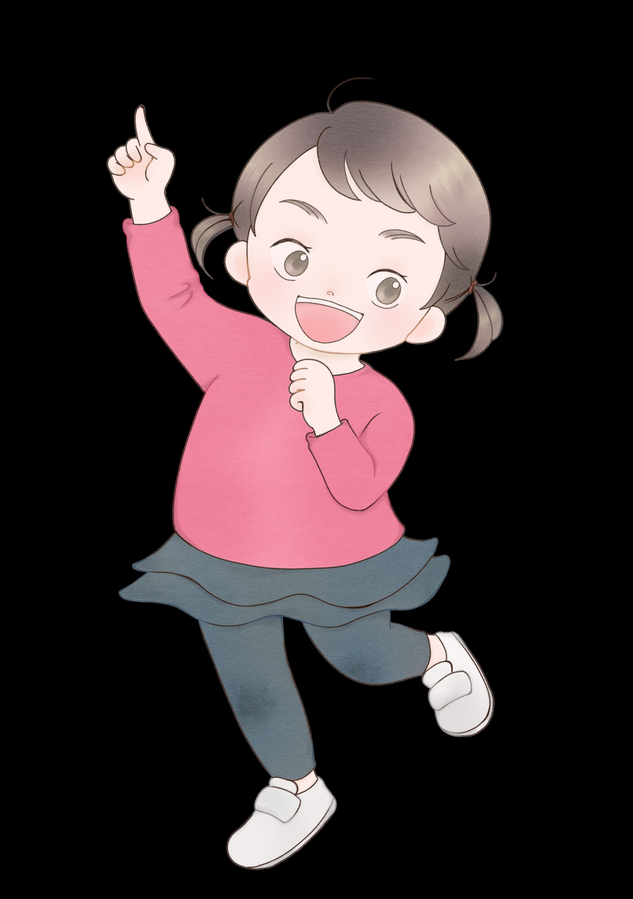 【イラストレーション】子どもの食育気質学協会様　各気質を宿した子どものイラスト-1